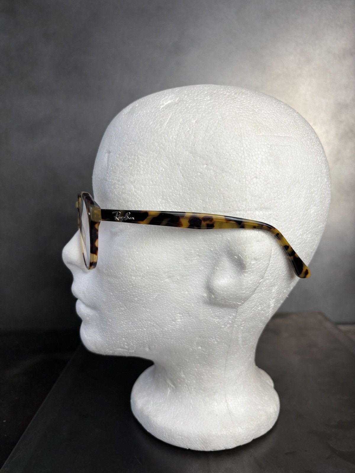 RayBan RayBan Eyeglasses Tortoise Shell Full Frame Rounded RB 2180 Size ONE SIZE - 8 Thumbnail