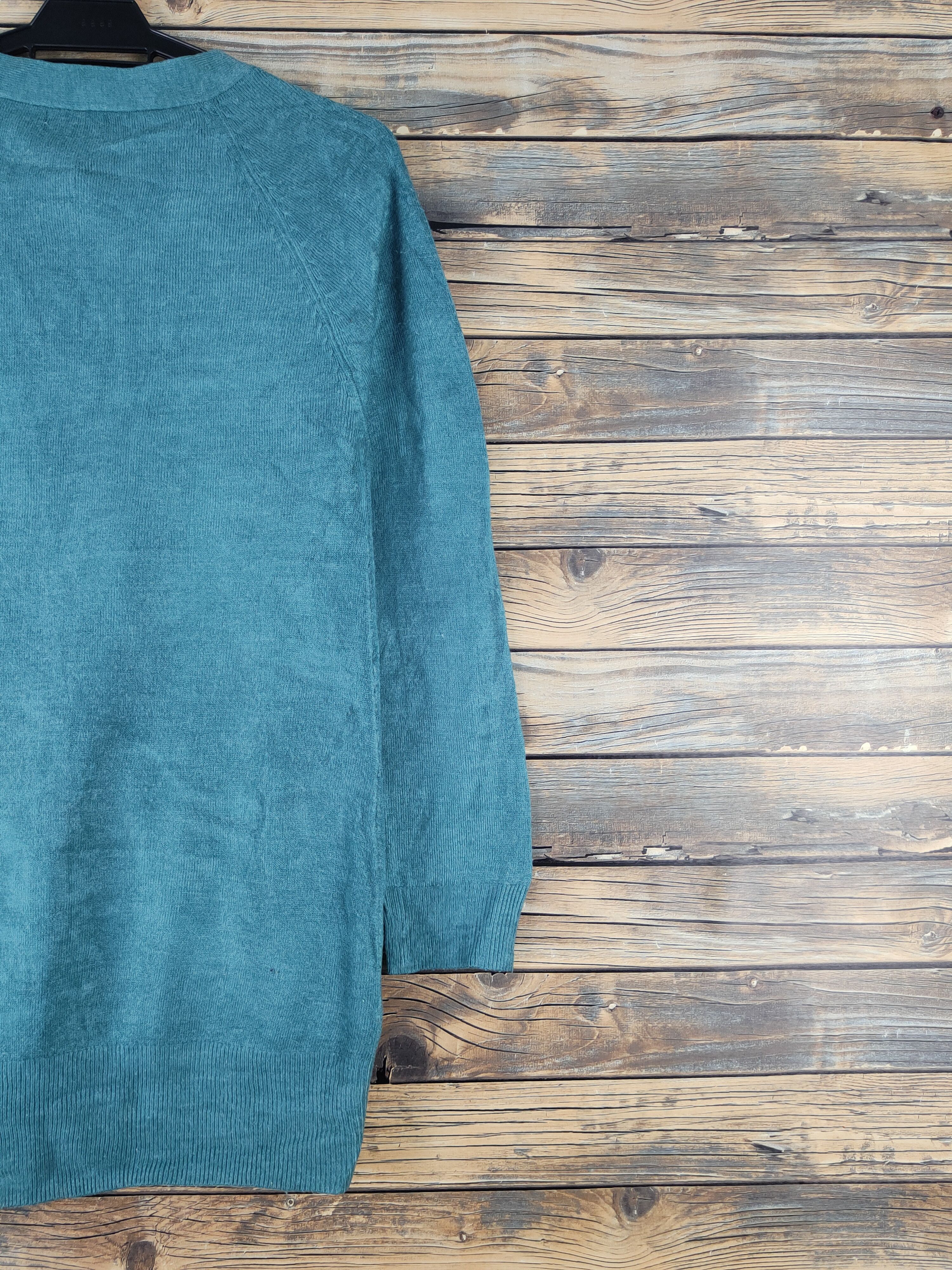 Homespun Knitwear Laatie Green Knitwear Cardigan #W1192 Size US M / EU 48-50 / 2 - 9 Thumbnail