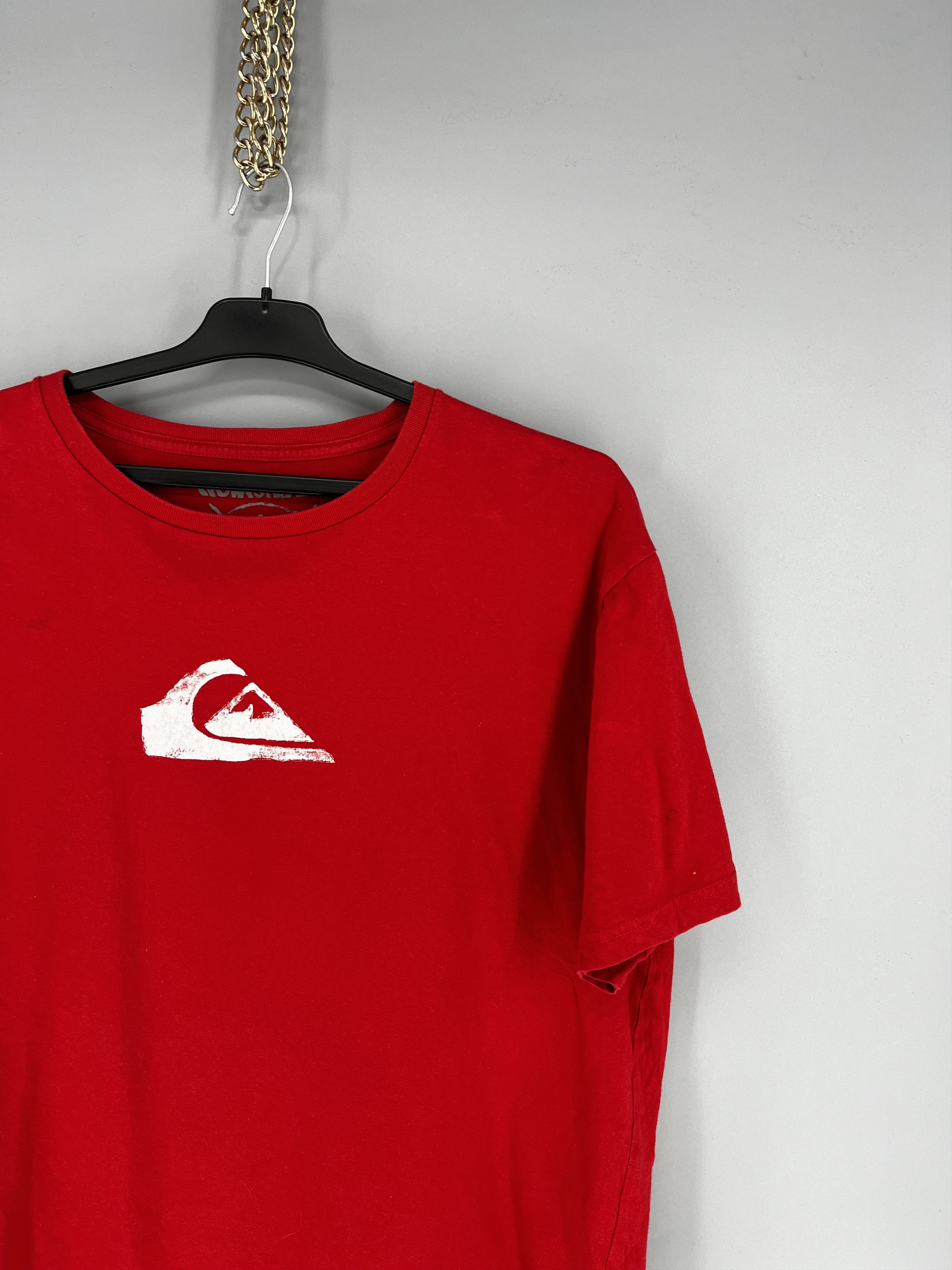 Quiksilver Vintage Quiksilver T-Shirt Medium Red Surf Skateboard y2k Size US XL / EU 56 / 4 - 5 Thumbnail
