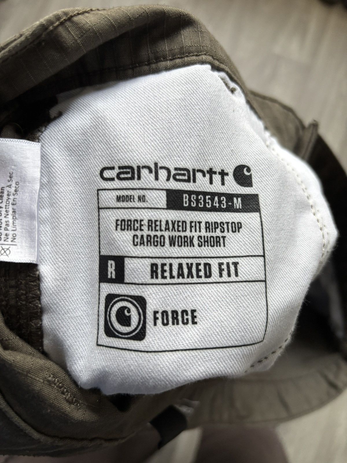 Carhartt Carhartt Cargo Shorts Khaki Size US 40 / EU 56 - 9 Thumbnail