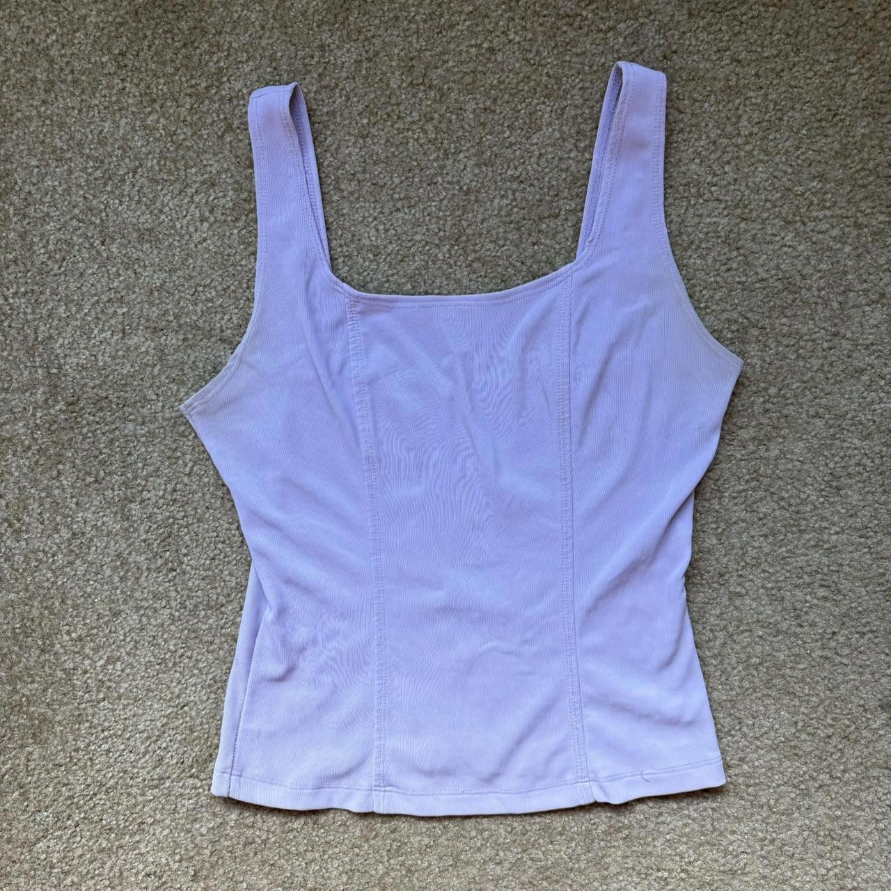Designer 90s Lavender Tank Top Size S / US 4 / IT 40 - 1 Thumbnail