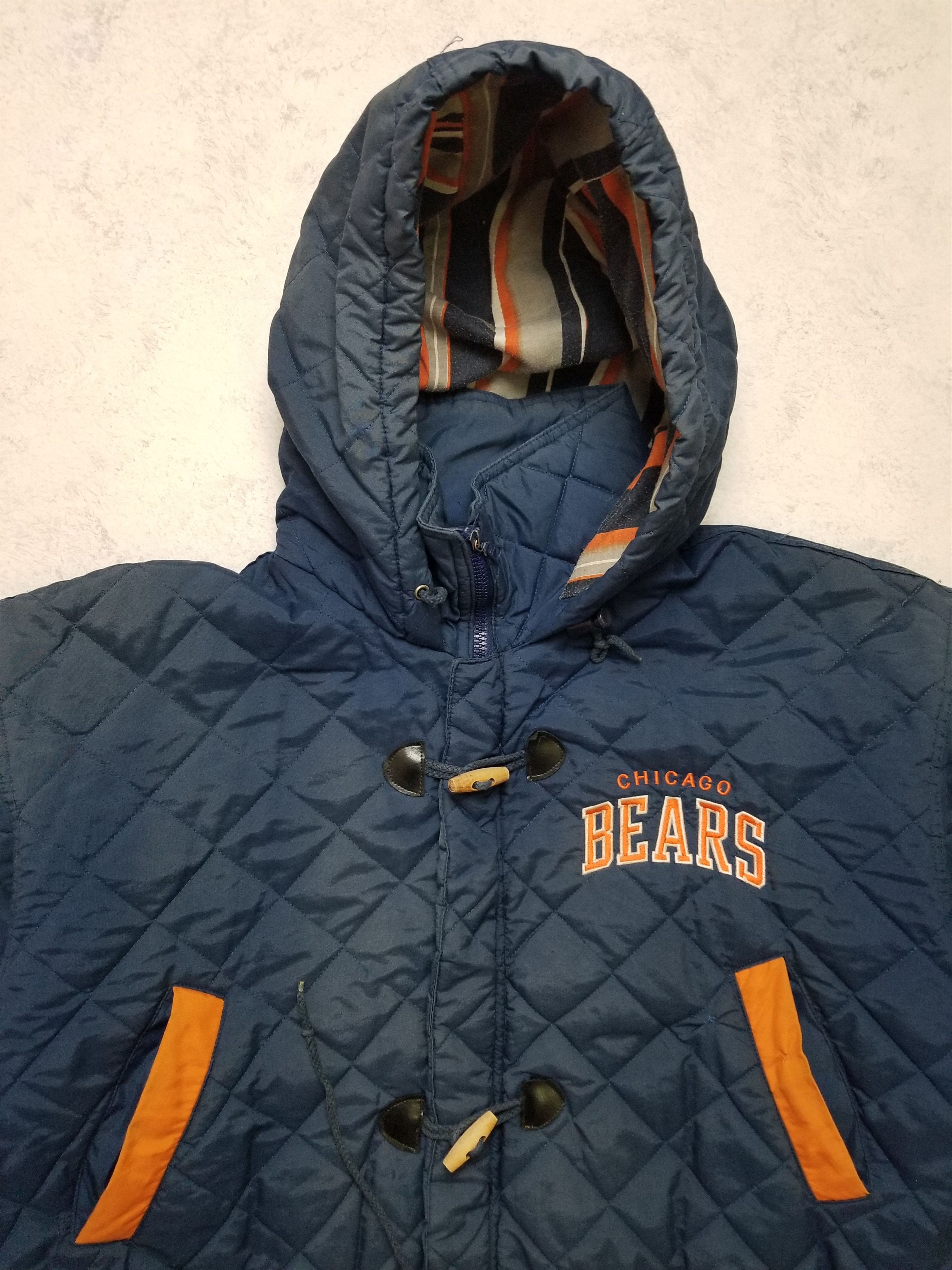 Starter Vintage Starter NFL Chicago Bears Parka Long Jacket Defects Size US L / EU 52-54 / 3 - 15 Thumbnail