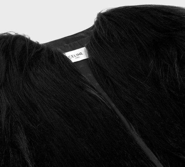 Celine o1w1db10925 2F462255B Crewneck Jacket in Black Size XS / US 0-2 / IT 36-38 - 2 Thumbnail