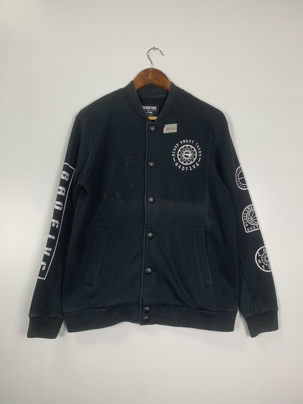 Li-Ning Lin Ning Bad Five Varsity Jacket Size US L / EU 52-54 / 3 - 1 Thumbnail