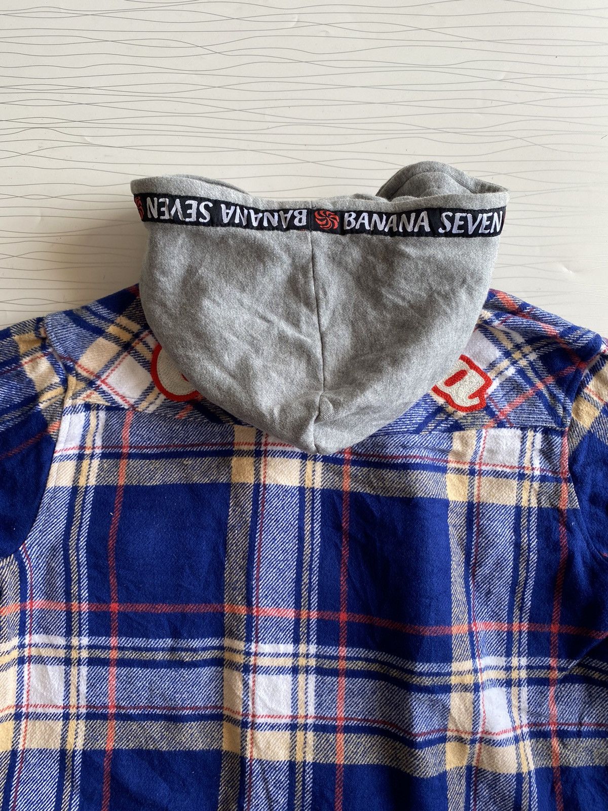 Banana Republic × Vintage BANANA SEVEN DOUBLE LAYER FLANER HOODIE Size US M / EU 48-50 / 2 - 13 Thumbnail