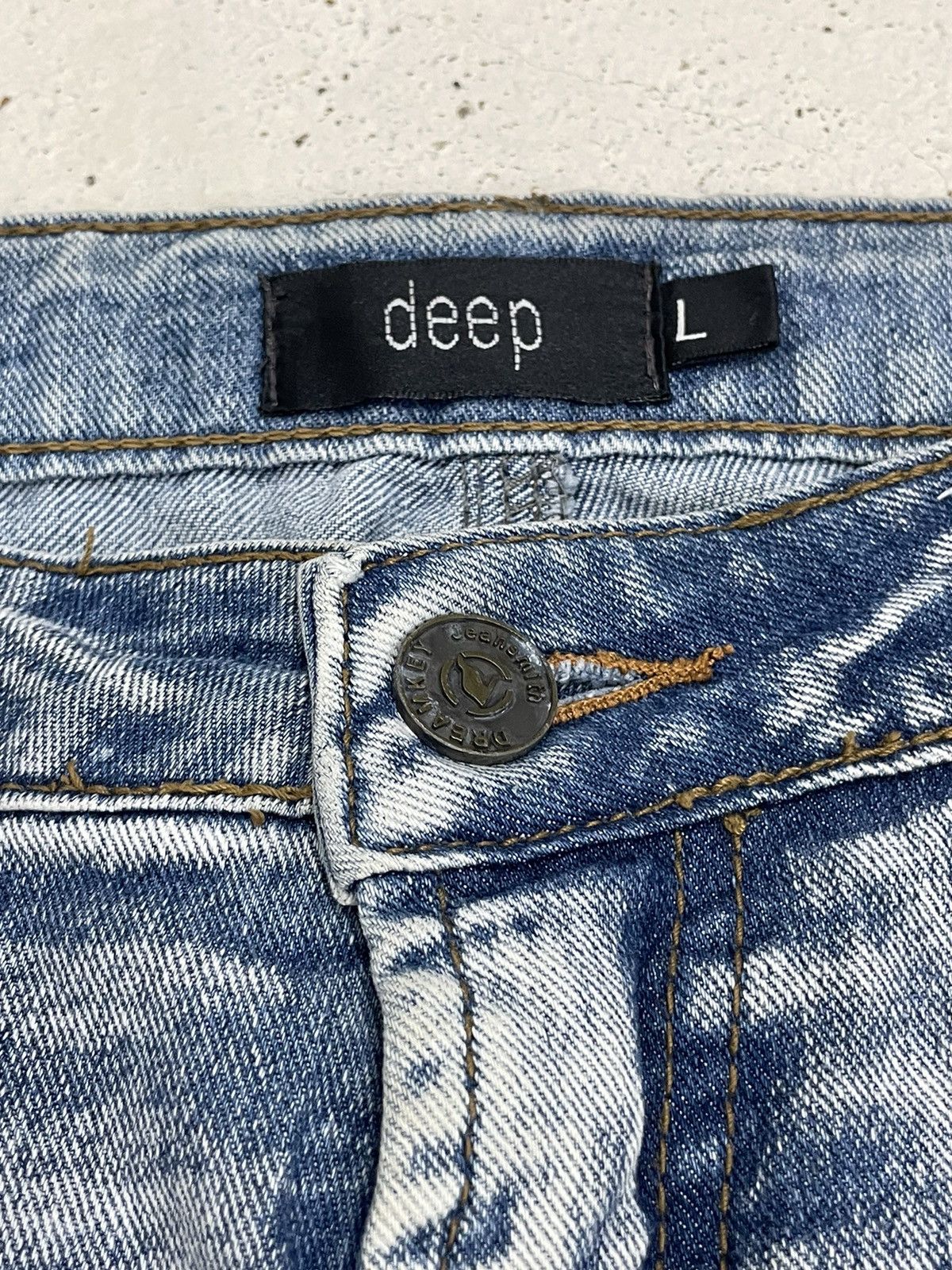 Hysteric Glamour Deep Enzyme Wash Flare Distressed Kapital Style Denim Size 28" / US 6 / IT 42 - 15 Thumbnail