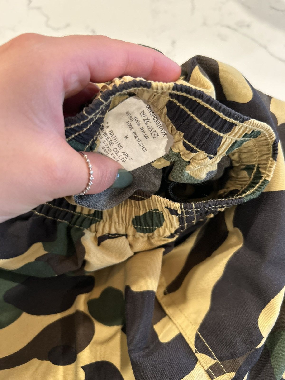 Bape 1st Camo Beach Shorts Size US 30 / EU 46 - 3 Thumbnail