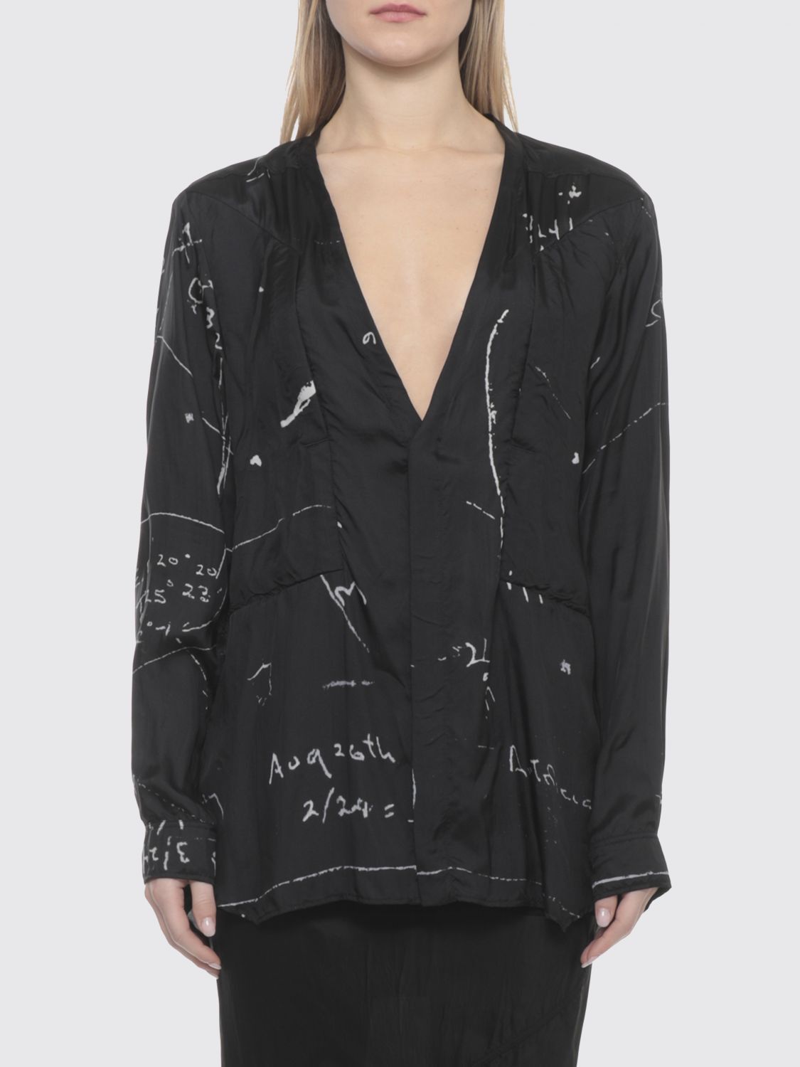 Rick Owens Rick Owens Shirt Woman White Size M / US 6-8 / IT 42-44 - 1 Thumbnail