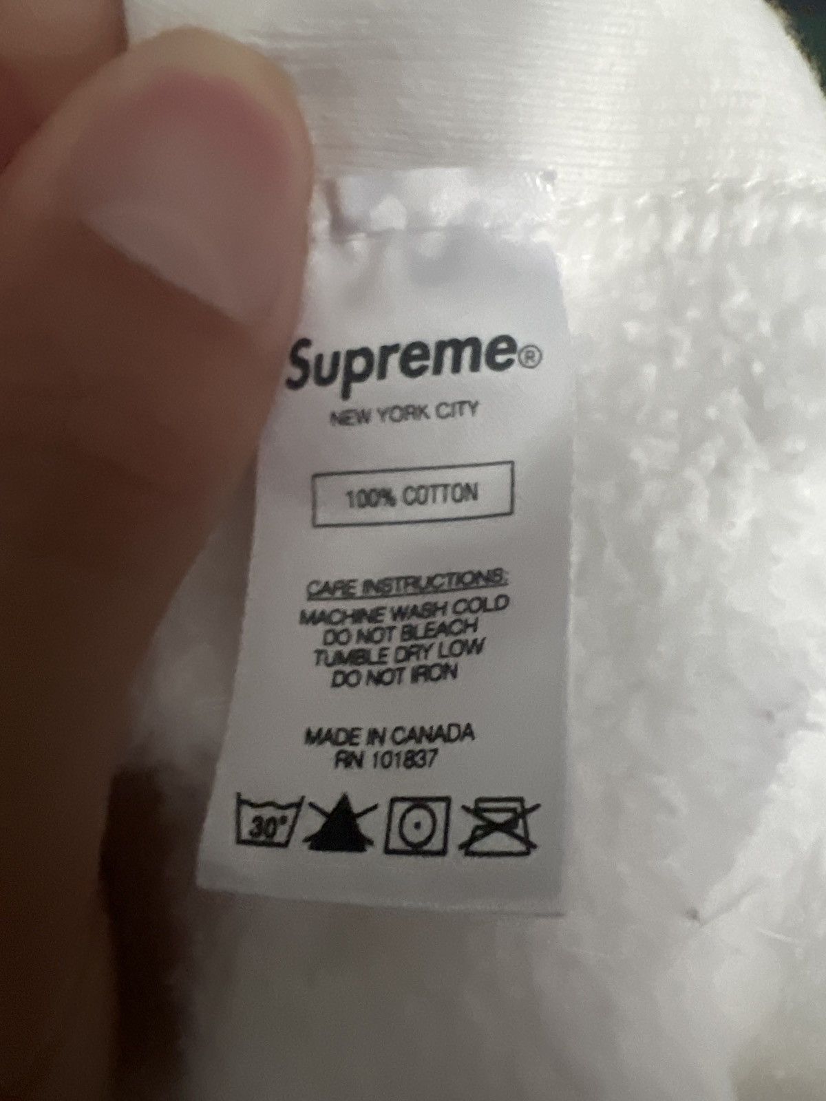 Supreme Supreme S Stitch Box Logo Hoodie Size US L / EU 52-54 / 3 - 5 Thumbnail