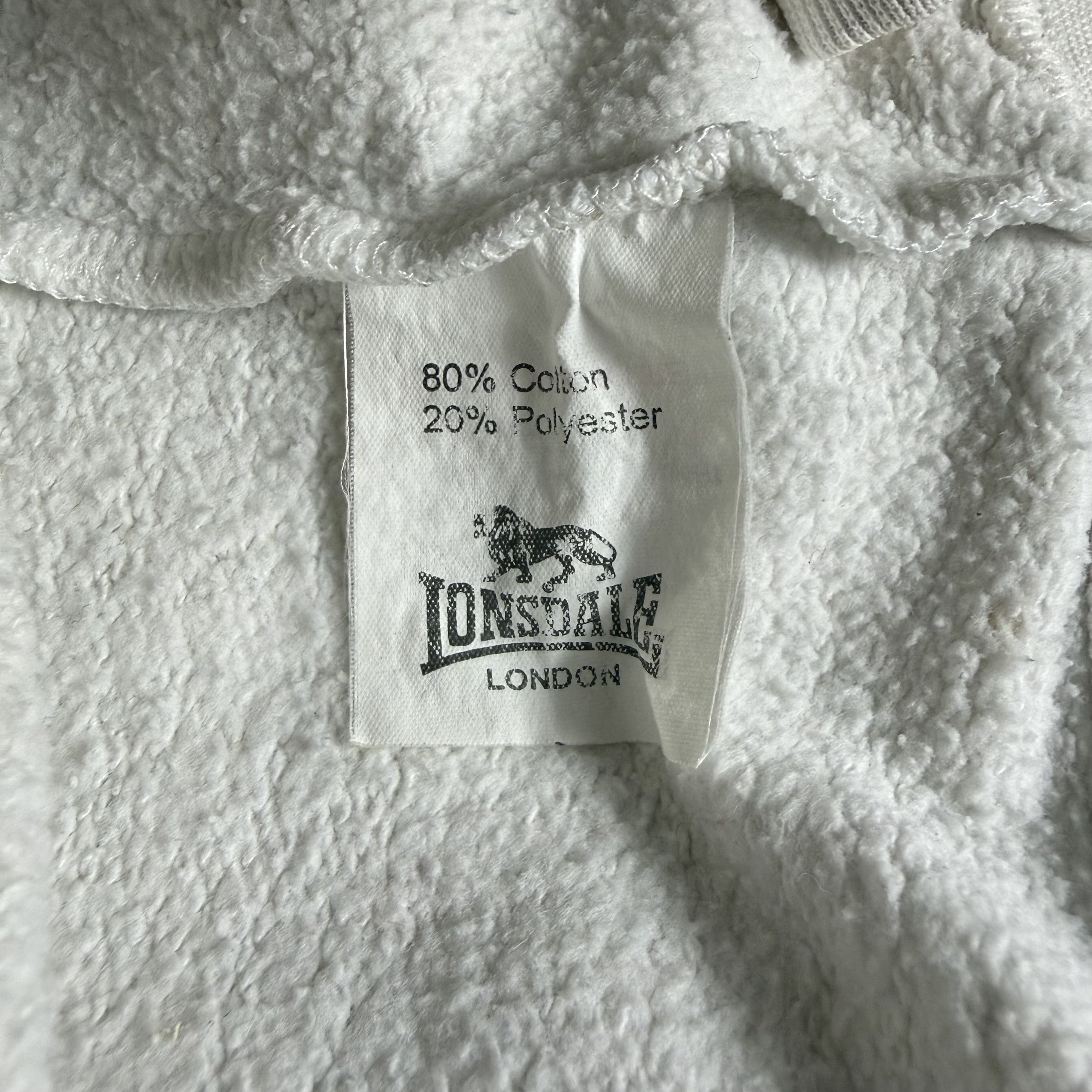 Lonsdale 🔥RARE🔥Vintage Lonsdale London Union Jack Full Zip Sweater Size US XL / EU 56 / 4 - 9 Thumbnail