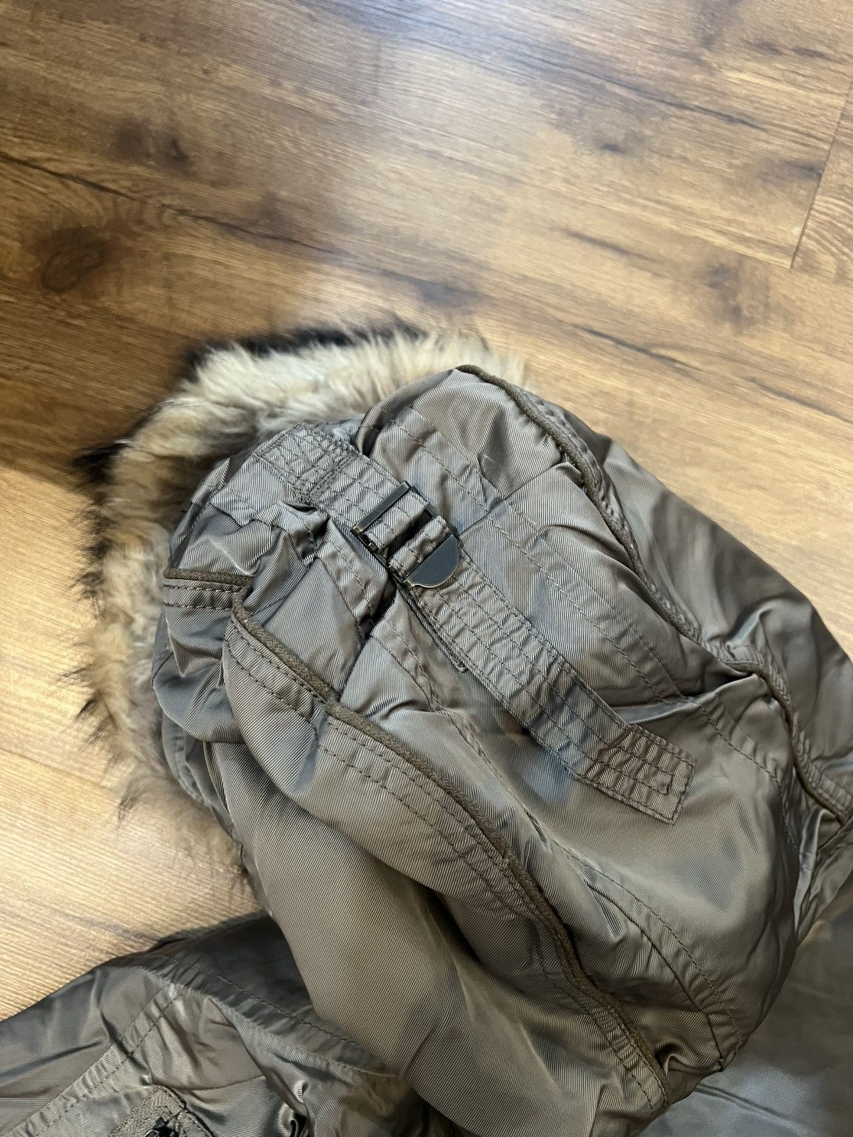 If Six Was Nine × Japanese Brand × Le Grande Bleu (L.G.B.) G.O.A Raccoon Fur Military Jacket With Gloves Size US M / EU 48-50 / 2 - 5 Thumbnail