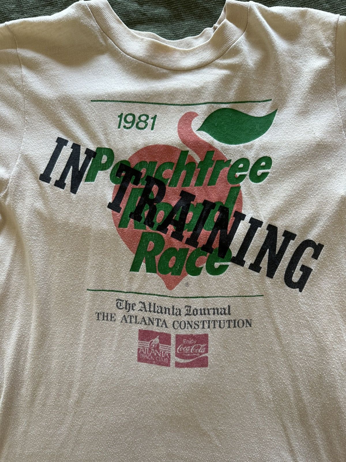 Vintage rare vintage 1981 peachtree road race atlanta shirt Size US S / EU 44-46 / 1 - 2 Thumbnail