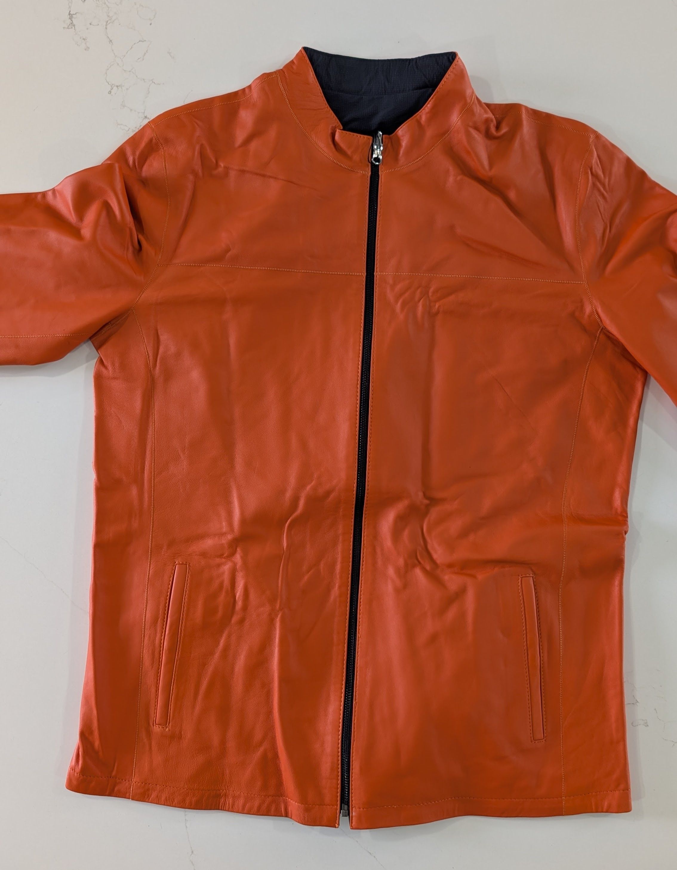 Maceoo MACEOO Luxury Reversible Genuine Leather Jacket Men’s Size L Size US L / EU 52-54 / 3 - 2 Thumbnail