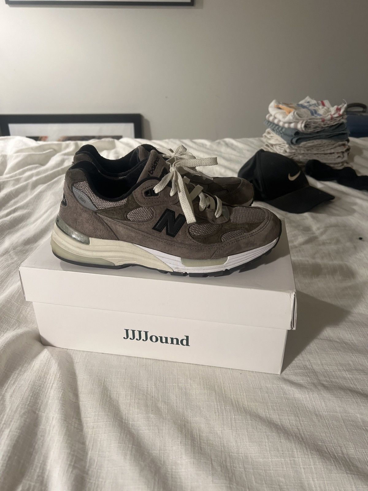 JJJJound × New Balance Jjjjound Grey 992 Size US 8 / EU 41 - 8 Thumbnail