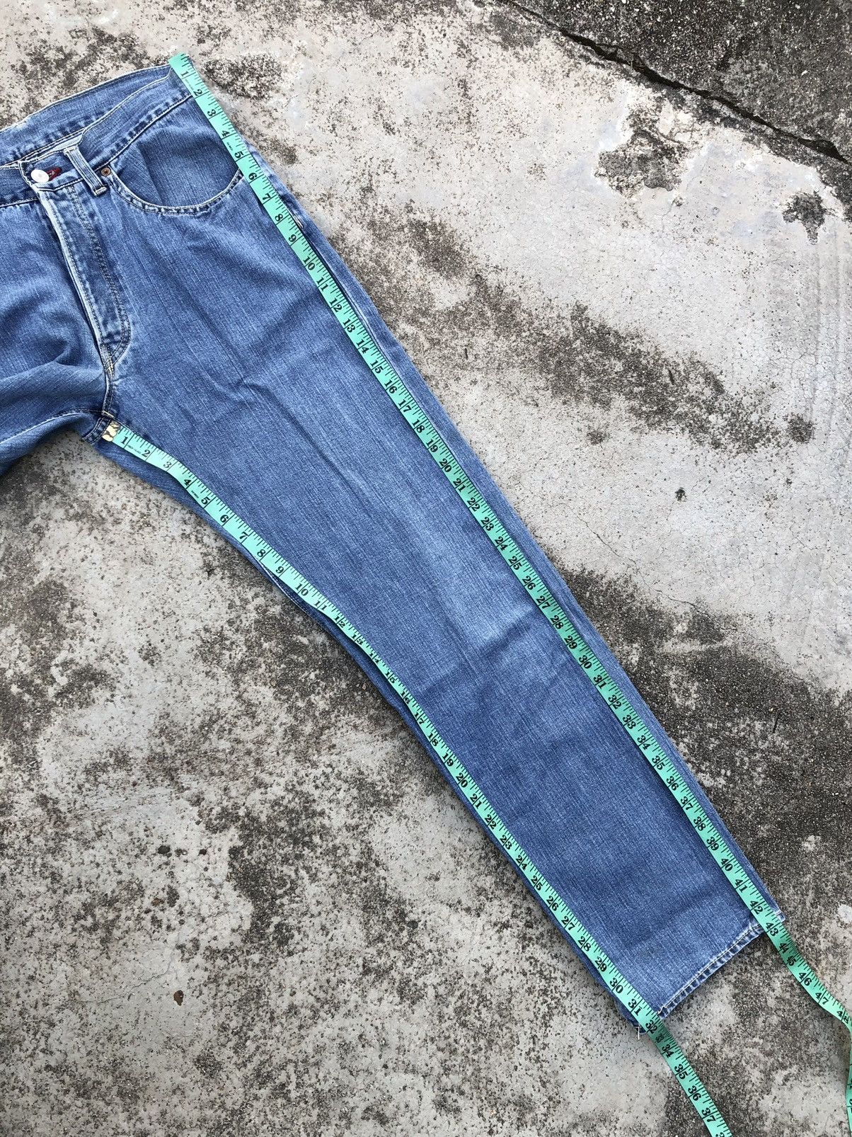 HOLLYWOOD RANCH MARKET × Japanese Brand SELVEDGE DENIM BY HR MARKET Size US 30 / EU 46 - 8 Thumbnail