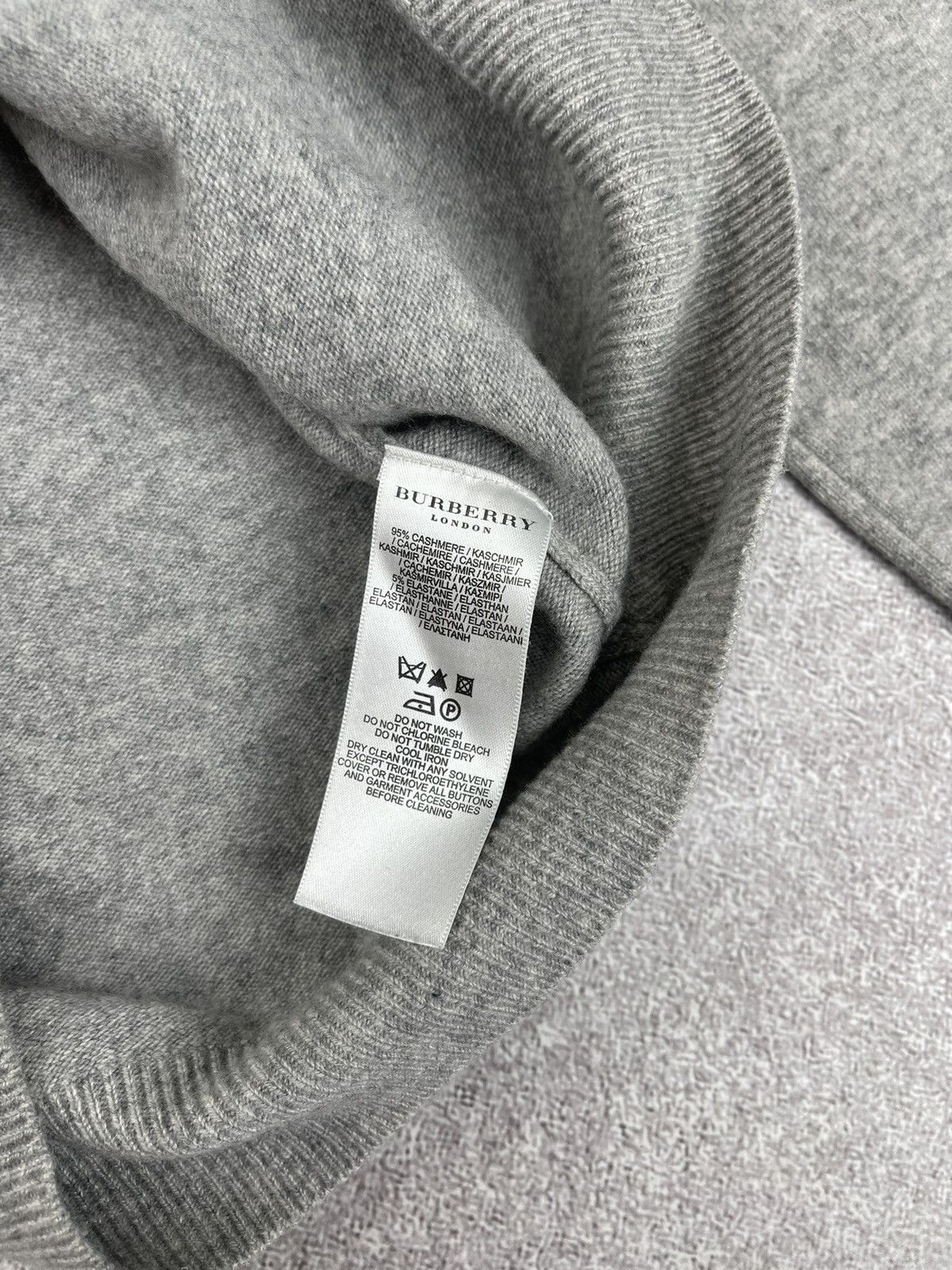 Burberry Burberry London Cashmere Sweater Men’s Size US M / EU 48-50 / 2 - 9 Thumbnail