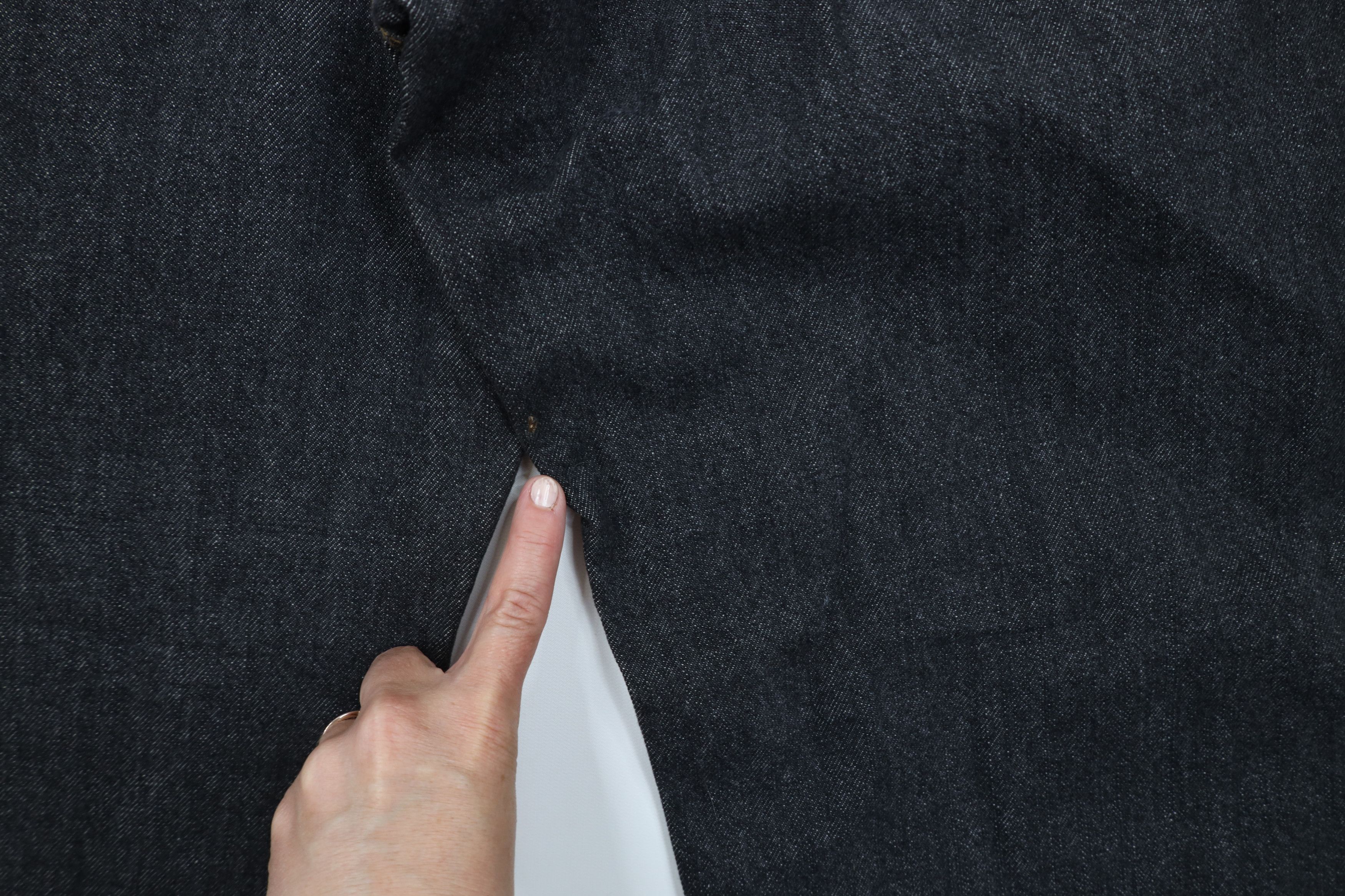 Eddie Bauer Vintage 90s Eddie Bauer Wide Leg Denim Jeans Black Cotton Size US 38 / EU 54 - 8 Thumbnail