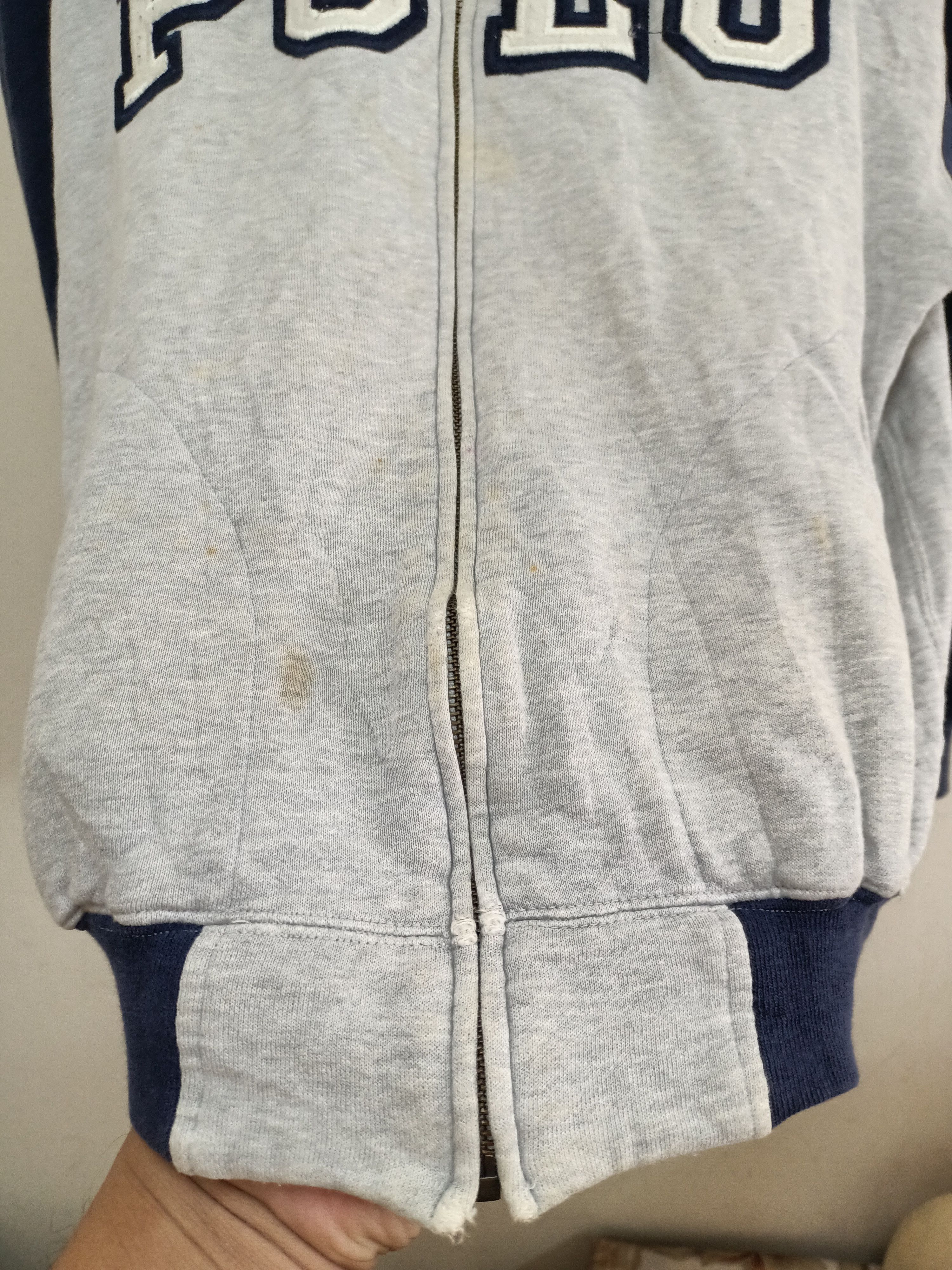Polo Ralph Lauren Vintage Polo Ralph Lauren distress hoodie Size US M / EU 48-50 / 2 - 5 Thumbnail