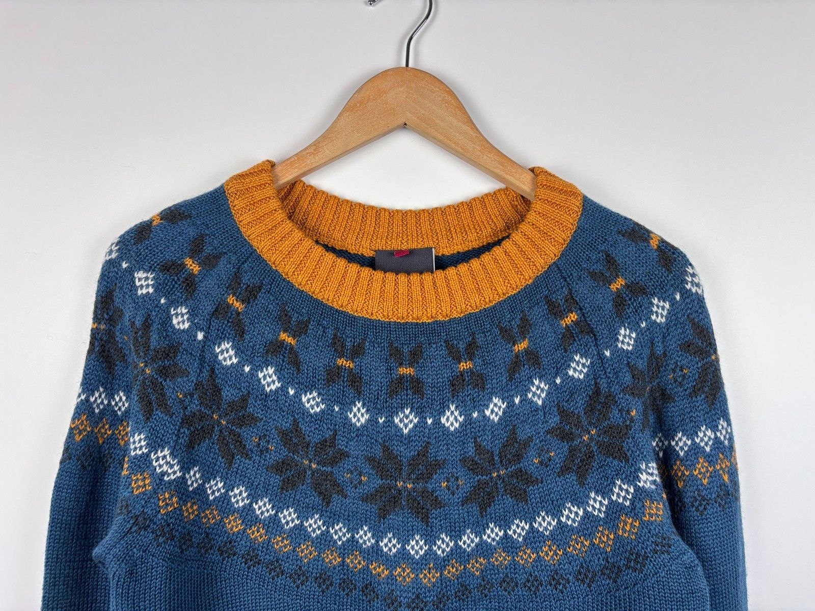 Ulvang Ulvang Tyrol Fair Isle Sweater Wool Tencel Norway Jumper L Size L / US 10 / IT 46 - 2 Thumbnail