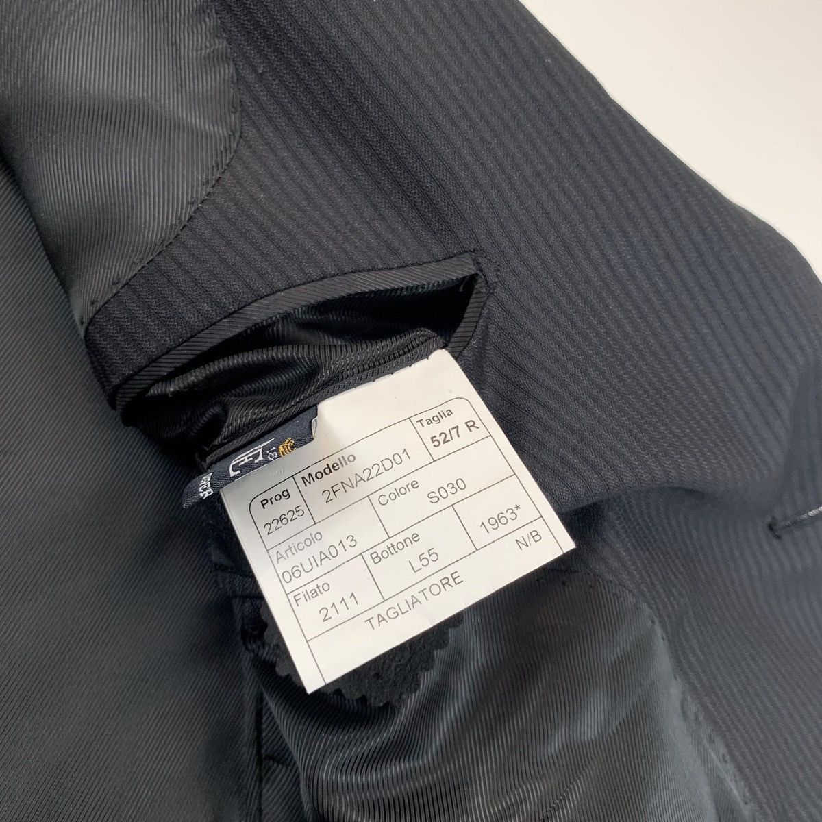 Tagliatore Tagliatore wool 110s classic stripped suit Size 42R - 5 Thumbnail