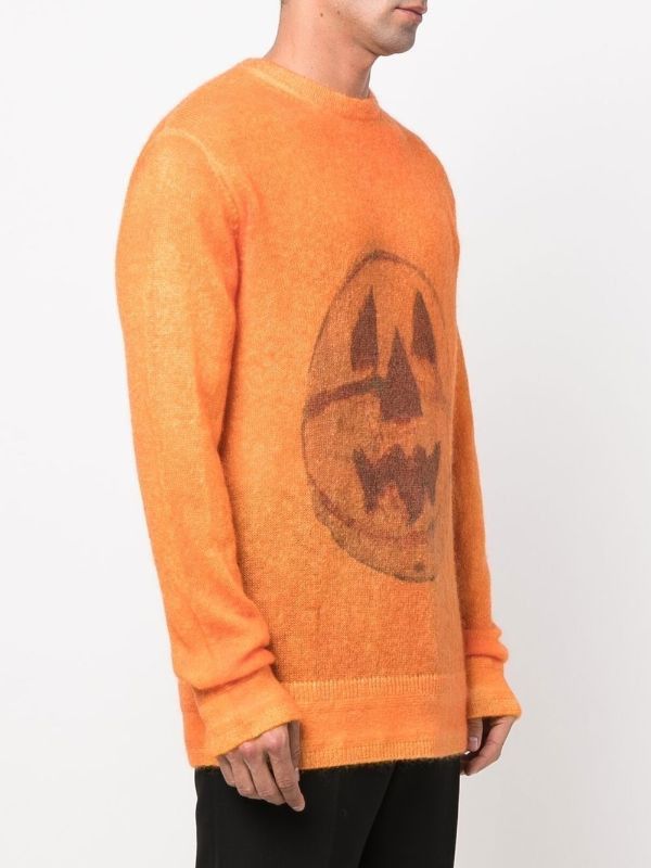 Givenchy o1mris0824 Print Sweaters in Pumpkin Size US S / EU 44-46 / 1 - 7 Thumbnail