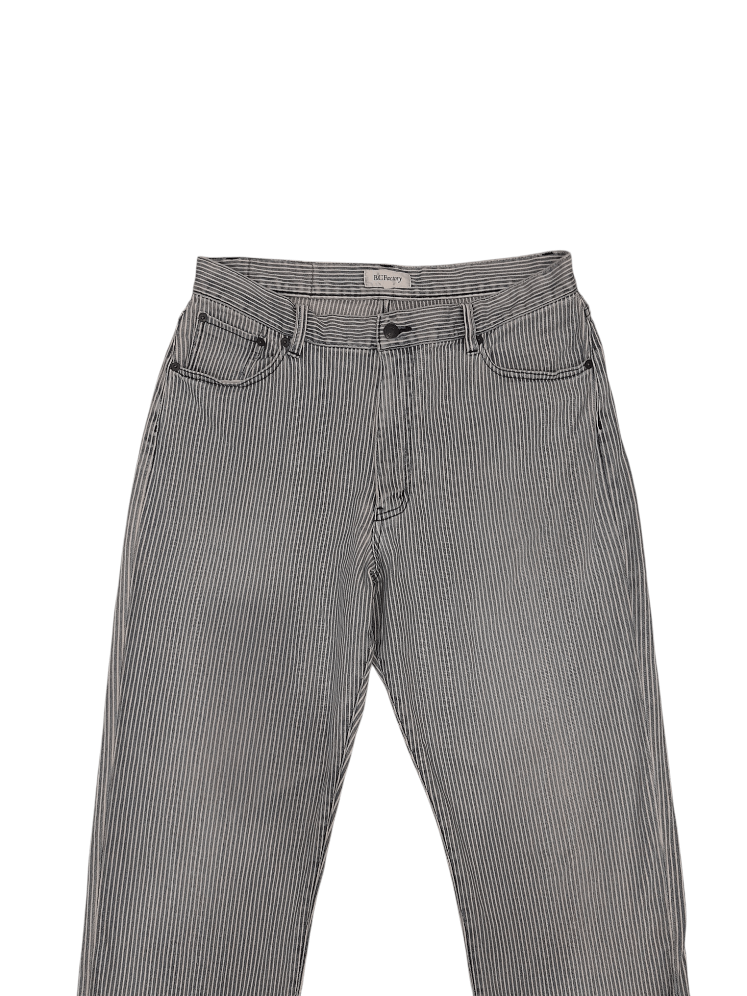 Japanese Brand B.C. Factory Hickory Denim (F474) Waist 32 Size US 32 / EU 48 - 4 Thumbnail