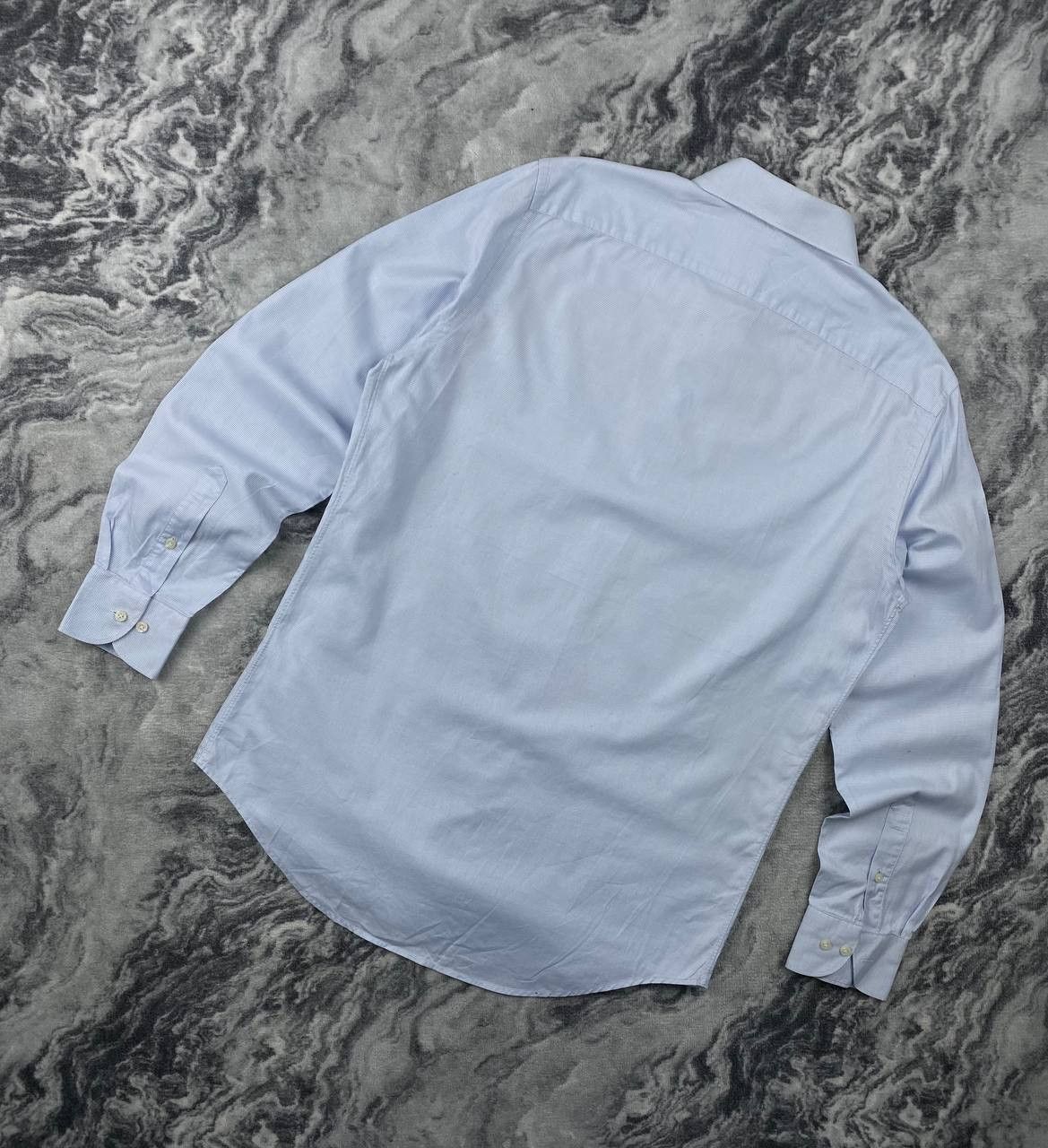 Suitsupply Suitsupply Shirt Buttons Long Sleeve Men Size 41/16 Blue Size US L / EU 52-54 / 3 - 10 Thumbnail