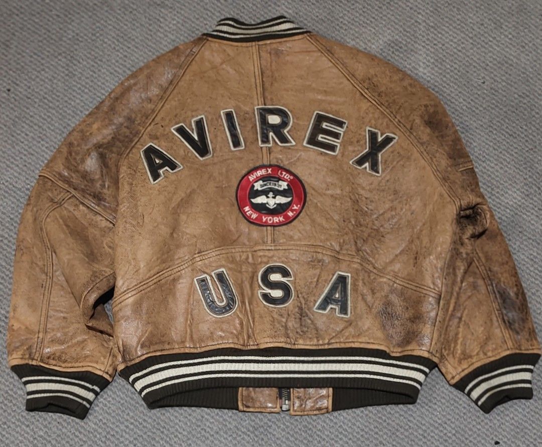 Vintage Avirex iconic Leather Jacket (S)