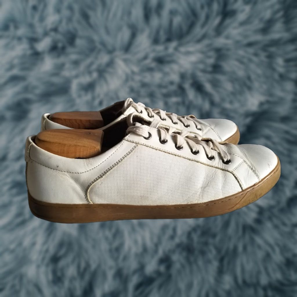 Johnston & Murphy Johnston & Murphy 1850 Allister Casual Sneaker Men's White Leather 11.5 Size Shoes M Size US 12 / EU 45 - 1 Thumbnail