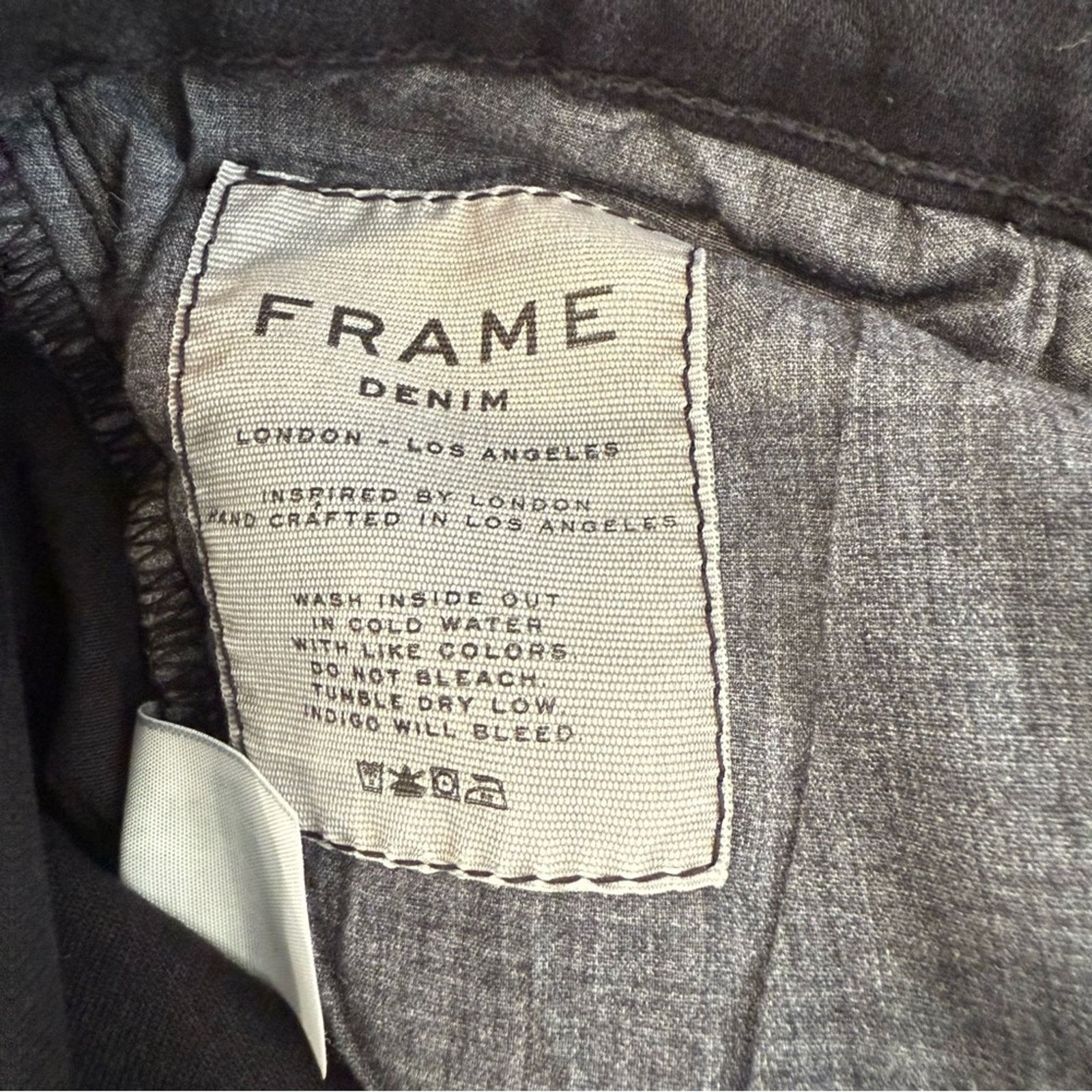 Frame Frame Le Skinny de Jeanne Distressed Denim Jeans Women’s 29 Size 29" - 7 Thumbnail