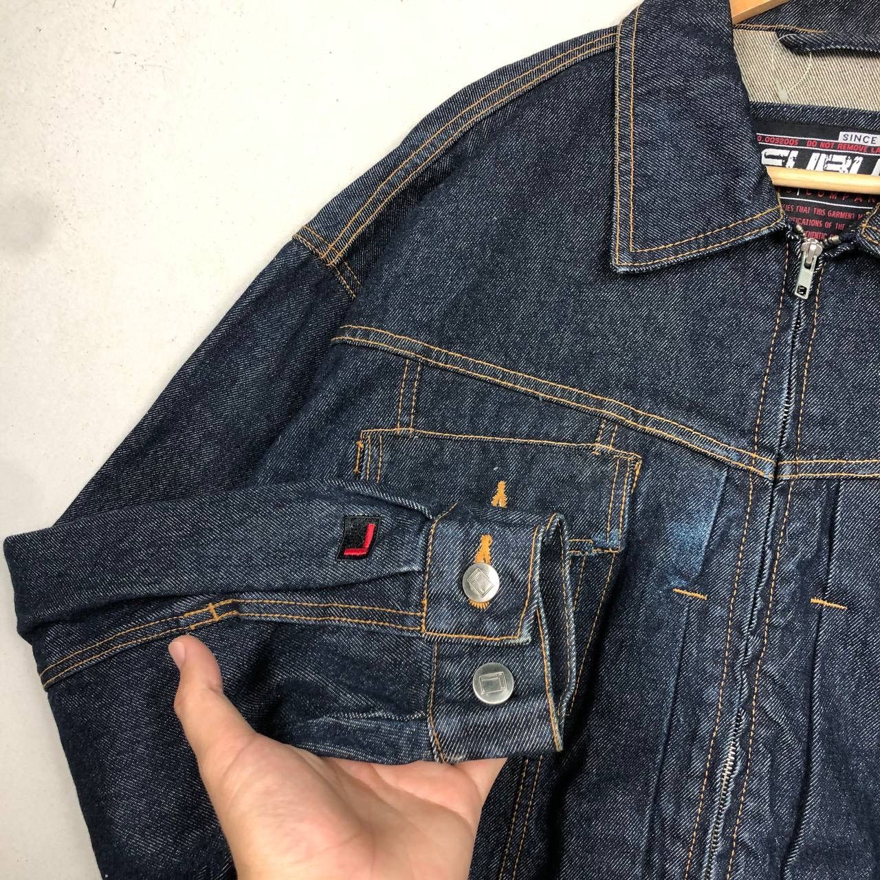 Fubu 2000s FUBU Denim Jacket Fubu Trucker Jacket Jeans Size US L / EU 52-54 / 3 - 4 Thumbnail