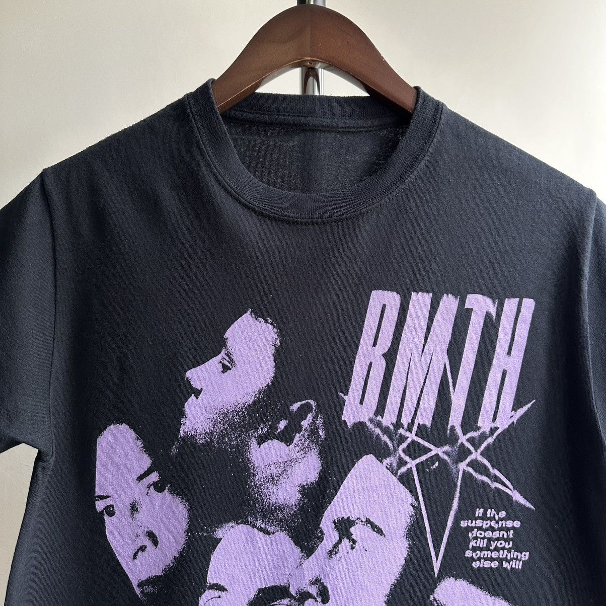 Band Tees × Vintage VINTAGE BRING ME THE HORIZON BMTH TEE Size US S / EU 44-46 / 1 - 2 Thumbnail