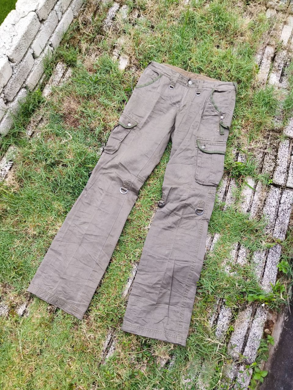Tornado Mart Tornado Mart Japan Flared Cargo Pants - Size L Size US 32 / EU 48 - 1 Thumbnail