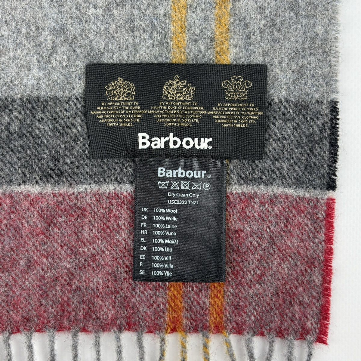 Barbour Barbour Scarf 100% wool Size ONE SIZE - 8 Thumbnail