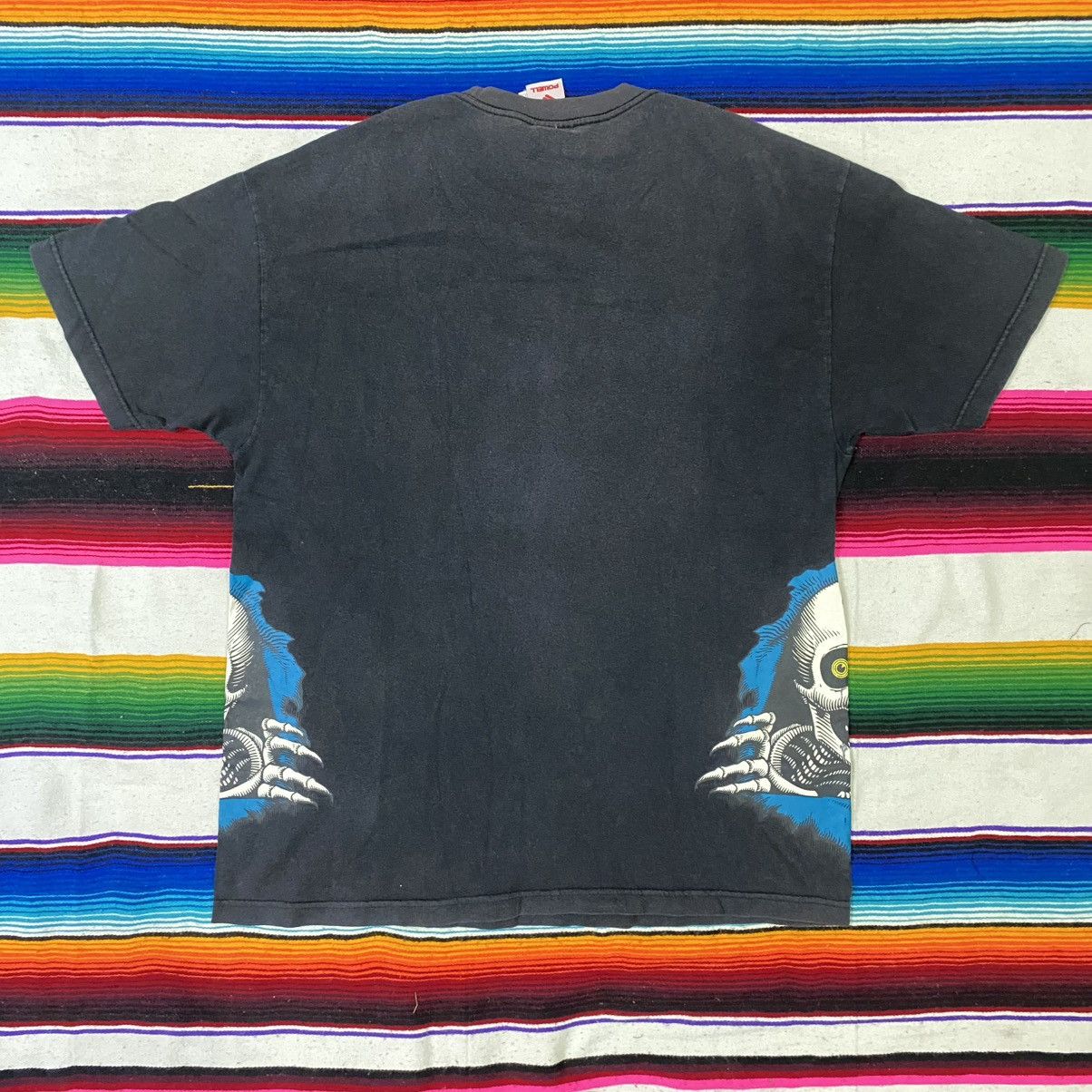 Powell Peralta × Vintage NATURALLY AGED POWELL PERALTA BONES SHIRT Size US XL / EU 56 / 4 - 2 Thumbnail