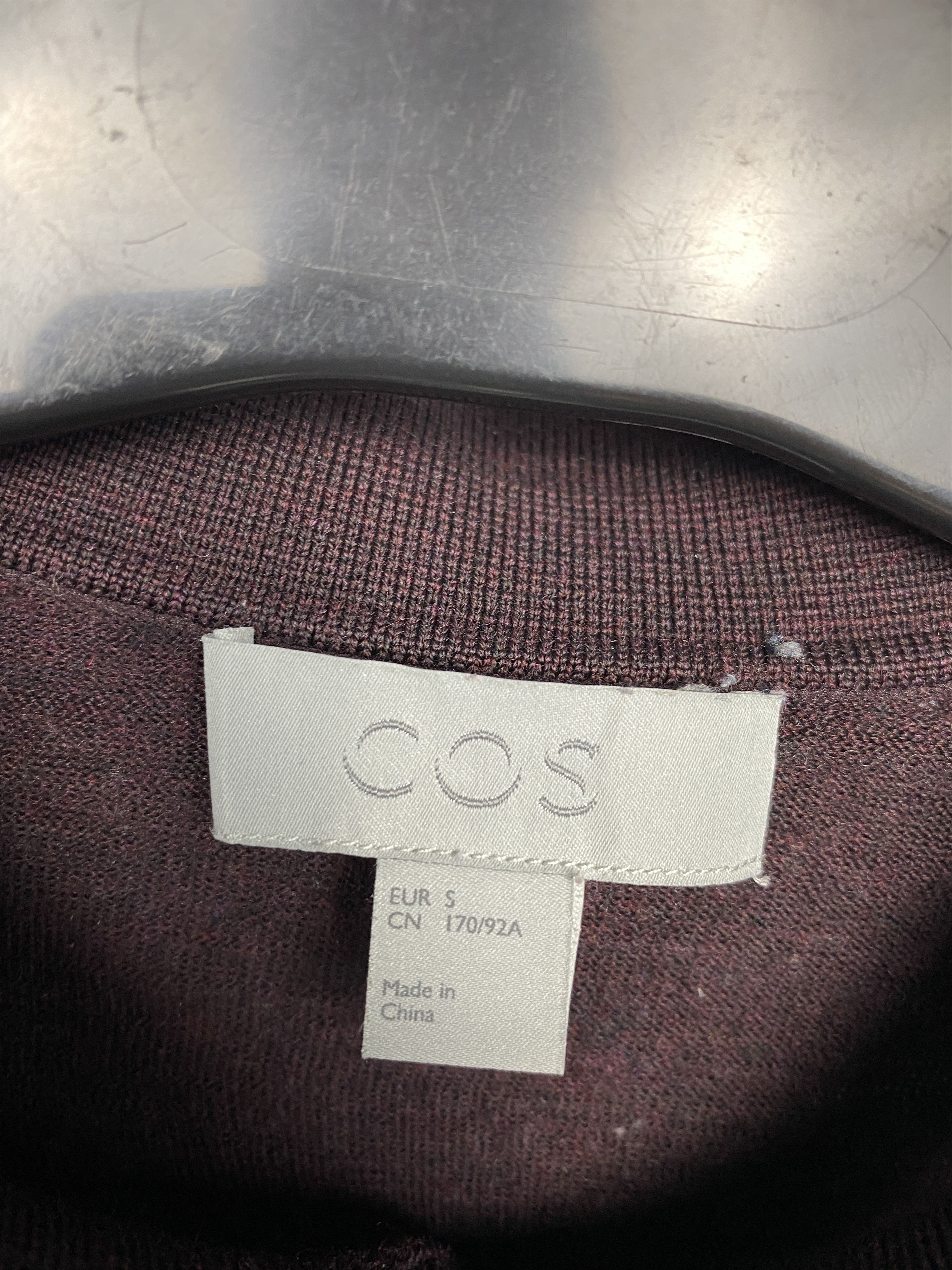Cos Cos Vintage Mens Wool Knit Sweater Size US S / EU 44-46 / 1 - 3 Thumbnail