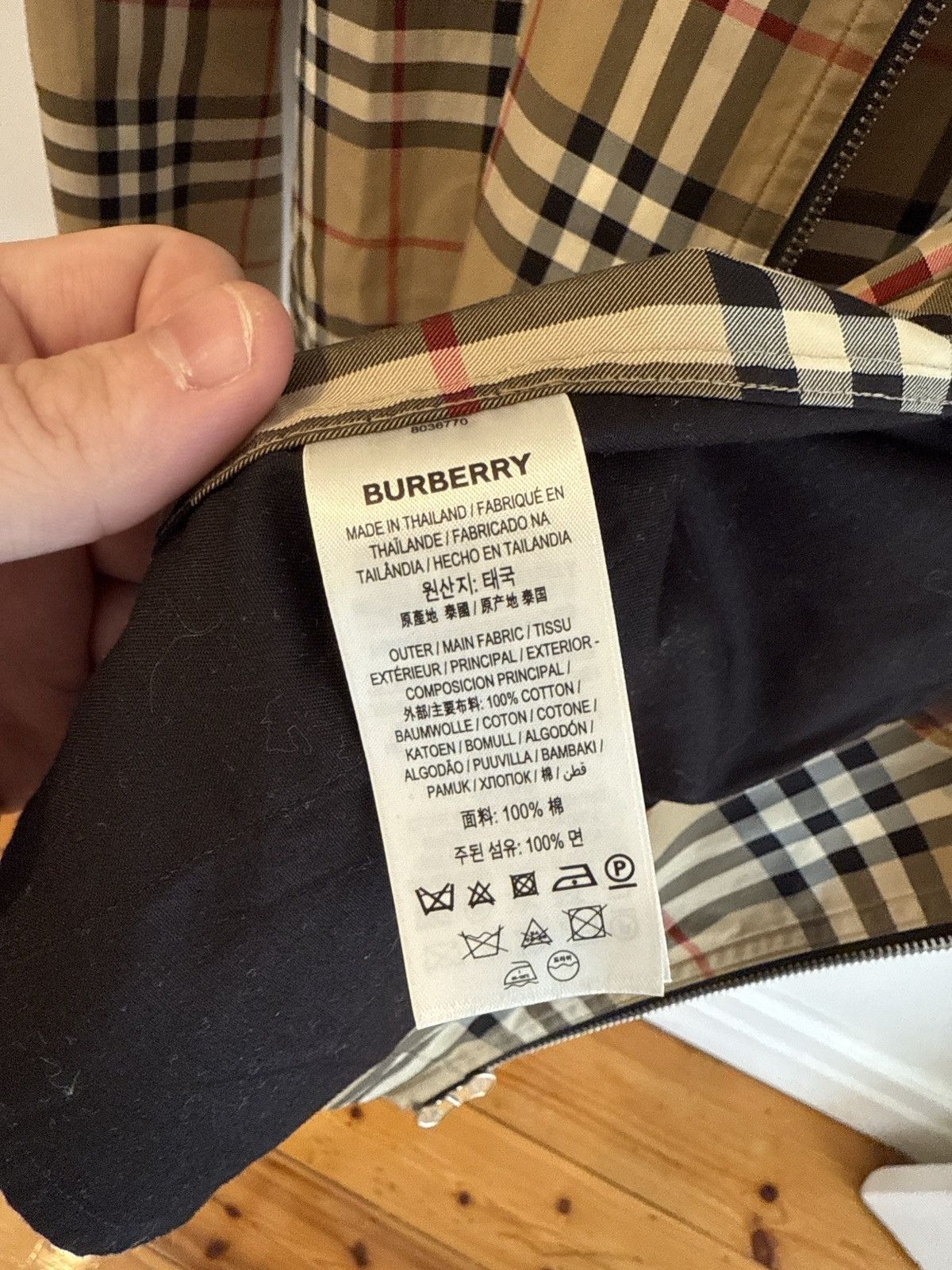 Burberry Burberry light jacket Size US L / EU 52-54 / 3 - 5 Thumbnail