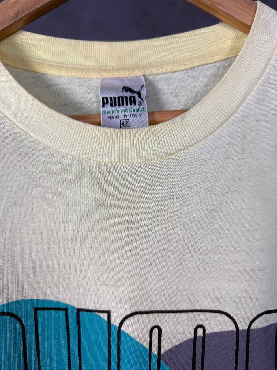 Puma Puma vintage 1989 sportswear tee Size US XL / EU 56 / 4 - 10 Thumbnail