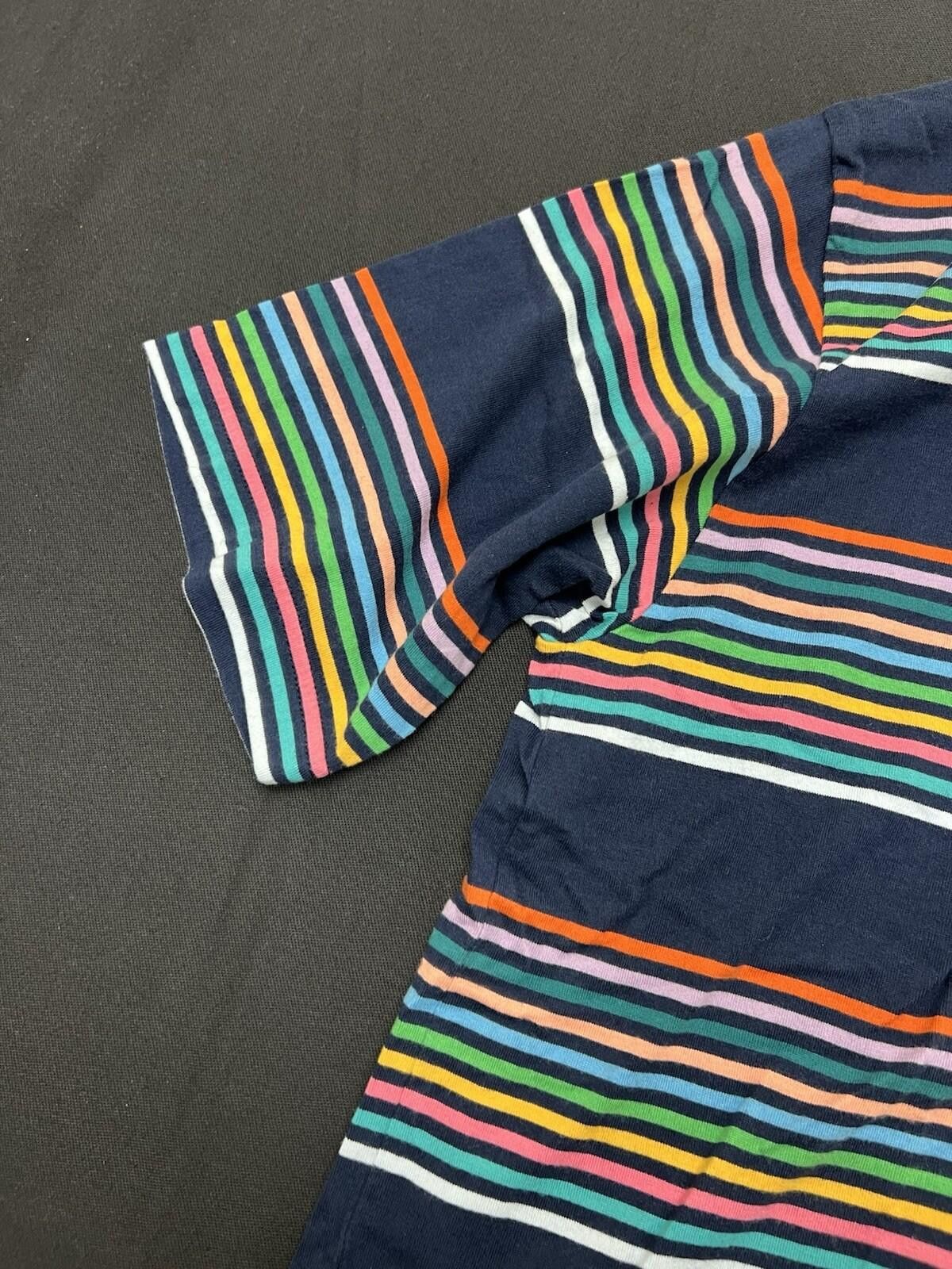 Bape A BATHING APE BAPE RAINBOW POLO XL Size US XL / EU 56 / 4 - 6 Thumbnail