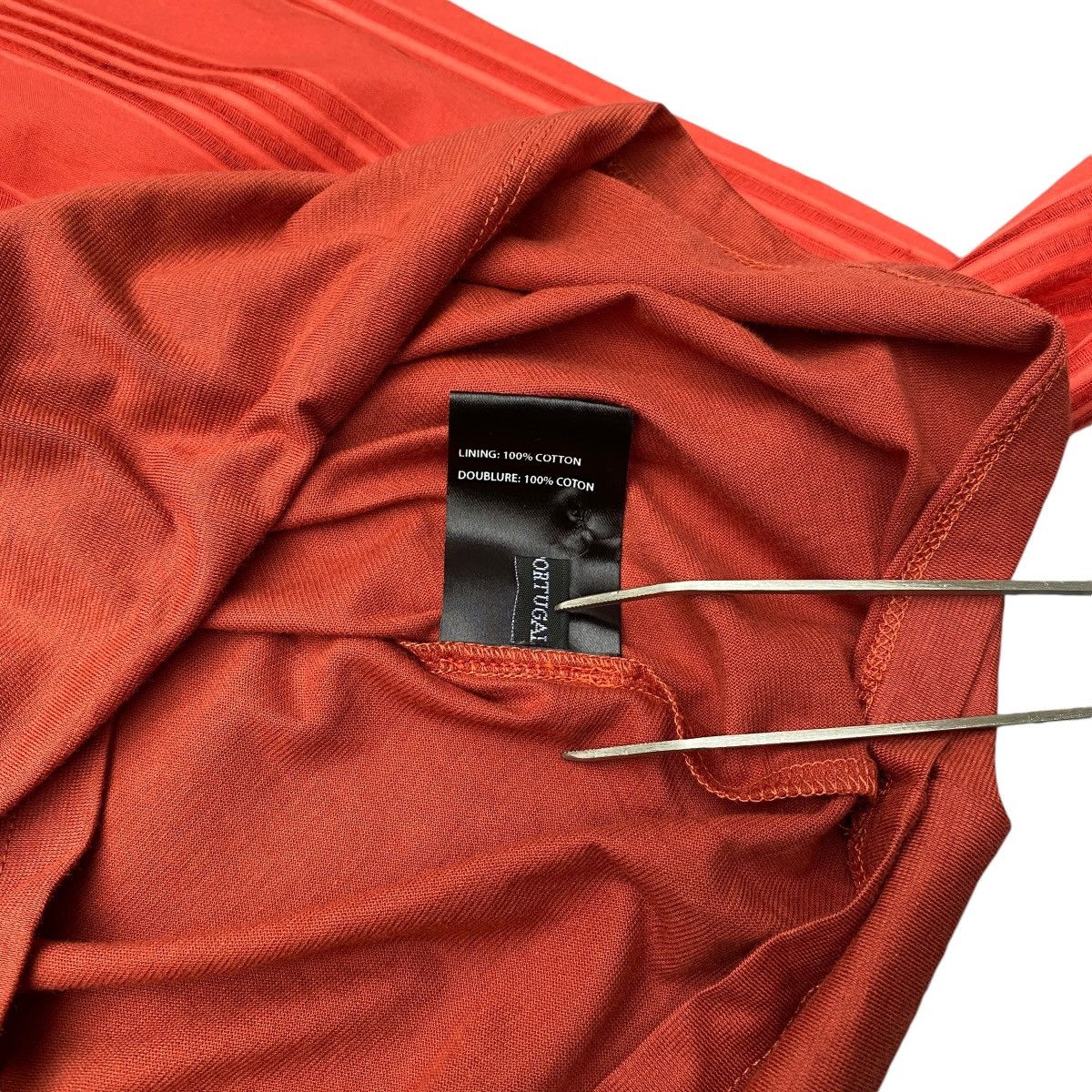 Ann Demeulemeester Ann Demeulemeester S/S16 - Orange Striped Hybrid L/S Shirt Size XS / US 0-2 / IT 36-38 - 6 Thumbnail