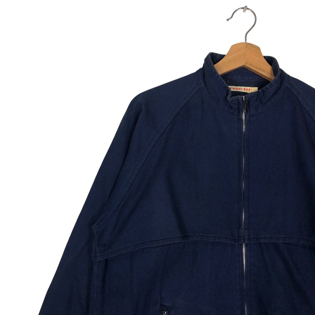 Japanese Brand 🔥90’s Bomber Jacket En.Coun.Ter Japan Issey Miyake Size US L / EU 52-54 / 3 - 6 Thumbnail