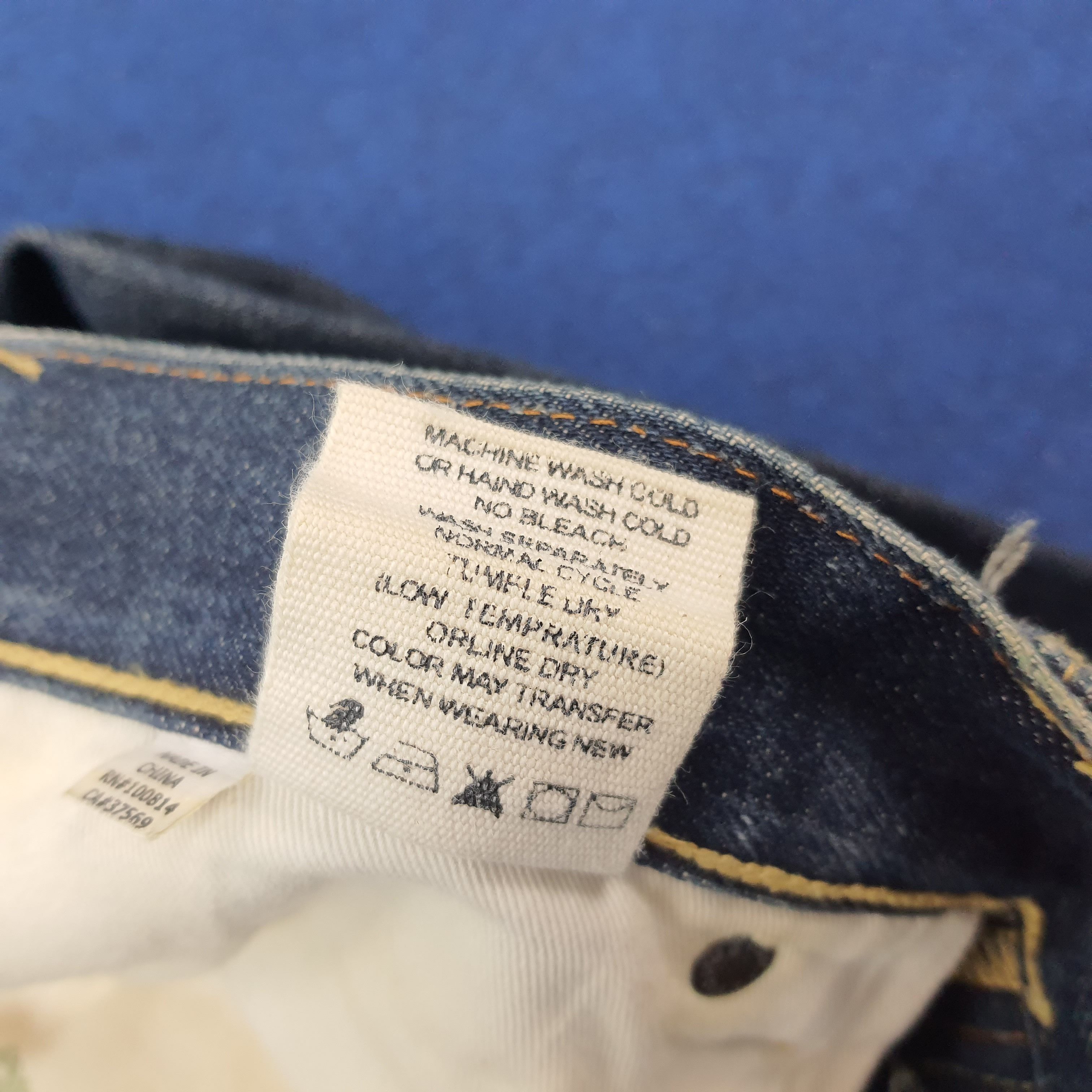 Japanese Brand × Vintage Vintage Evisu Salvadge Japan Custom Daicock Jeans C217N24 Size US 36 / EU 52 - 8 Thumbnail