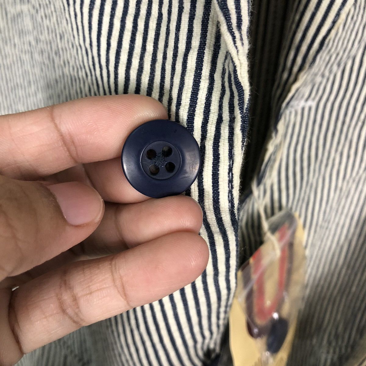 Japanese Brand 🔥Vintage Universal Overall Chicago Chore Jacket Hickory Size US M / EU 48-50 / 2 - 16 Thumbnail