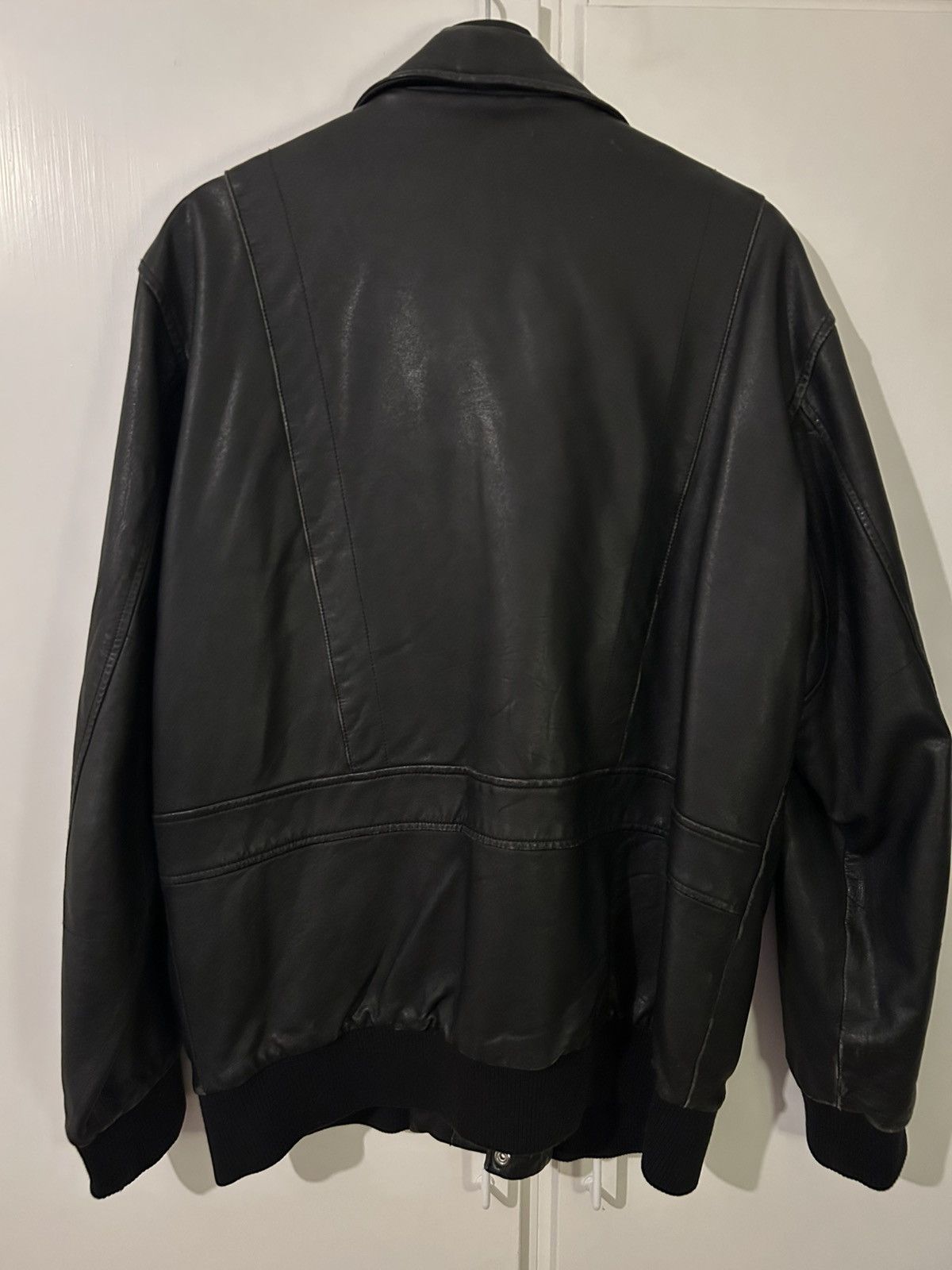 Supreme Supreme Leather Bomber Jacket Fall/Winter 2007 Size US XL / EU 56 / 4 - 2 Thumbnail