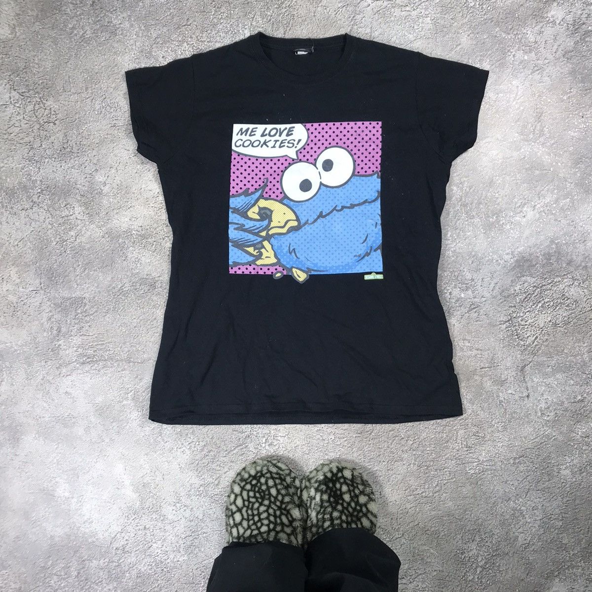 Vintage Y2K Vintage Graphic Tee Muppets Cartoon Streetwear Black S Size S / US 4 / IT 40 - 1 Thumbnail