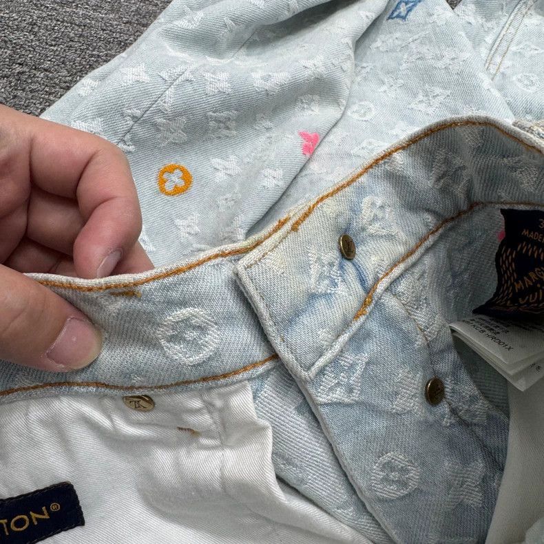 Louis Vuitton louis vuitton tyler monogram denim pants-2507 Size US 31 - 3 Thumbnail