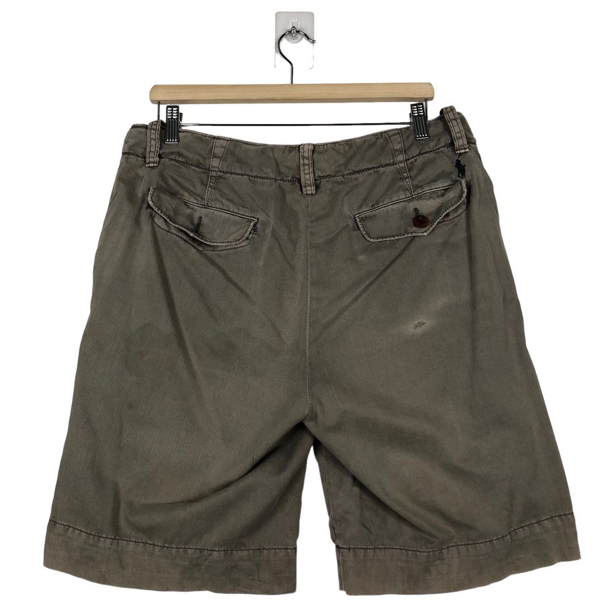 Polo Ralph Lauren 🔥90’s Biker Short Pants Canvas Polo Ralph Lauren Size US 34 / EU 50 - 6 Thumbnail