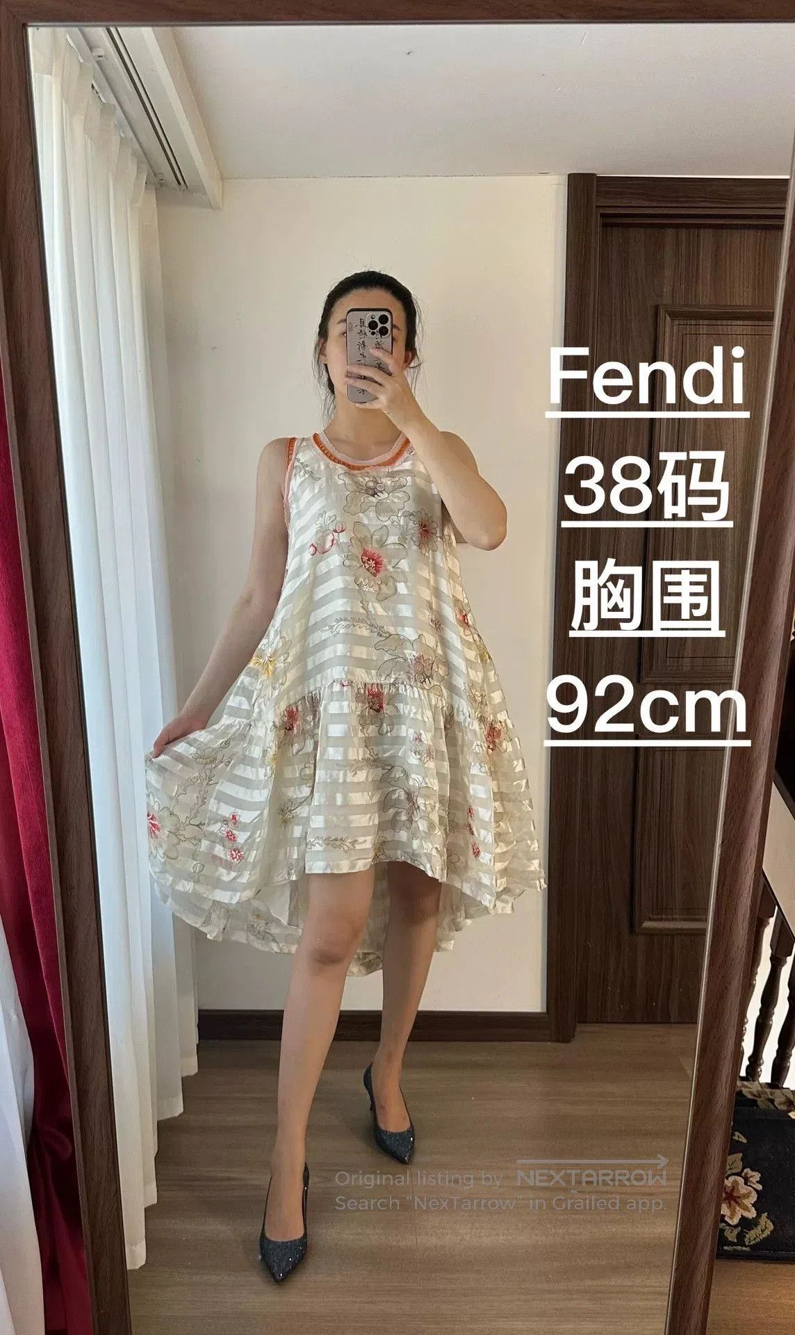 Fendi Fendi Runway Silk Dress Size 38. Size US S / EU 44-46 / 1 - 3 Thumbnail