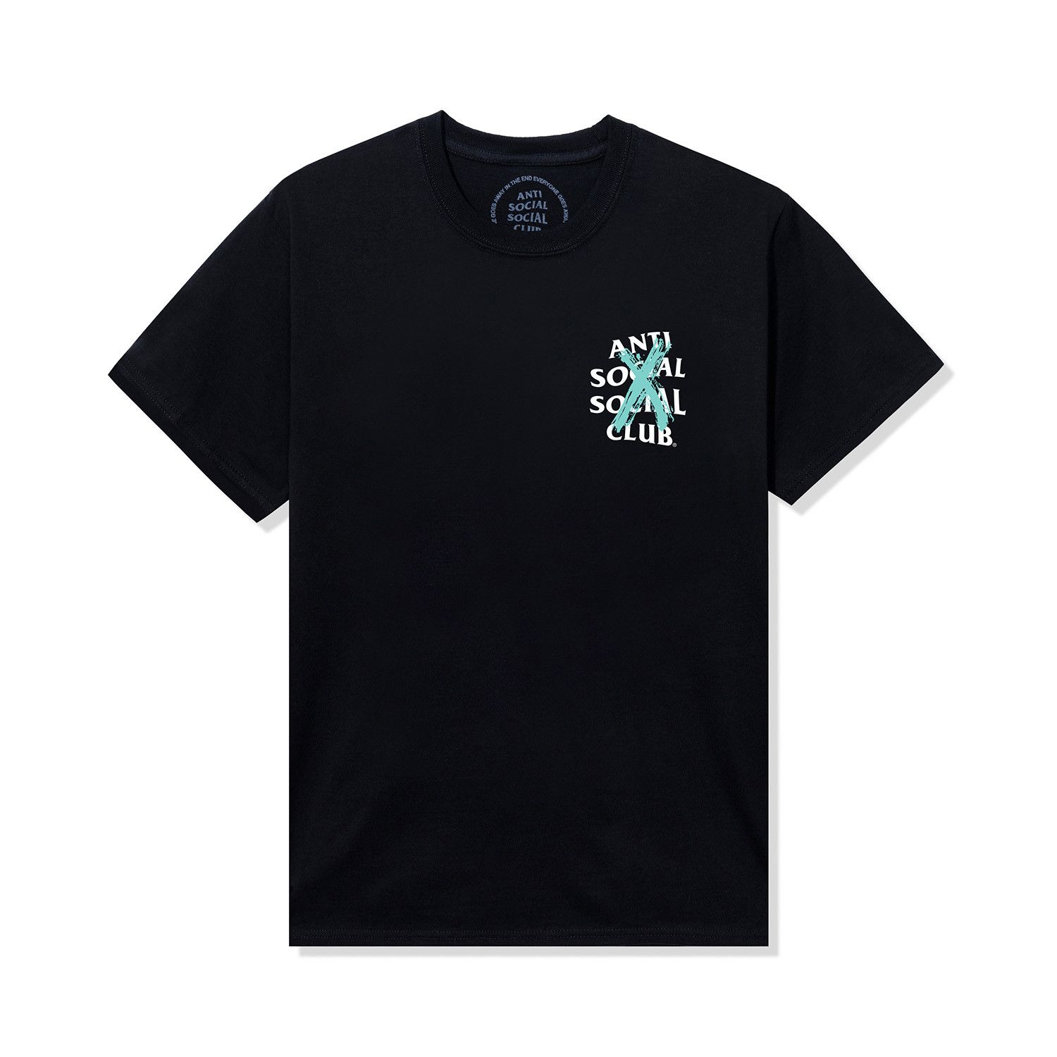 Anti Social Social Club Anti Social Social Club Cancelled Vip Only Black Tee DS Size US S / EU 44-46 / 1 - 2 Thumbnail