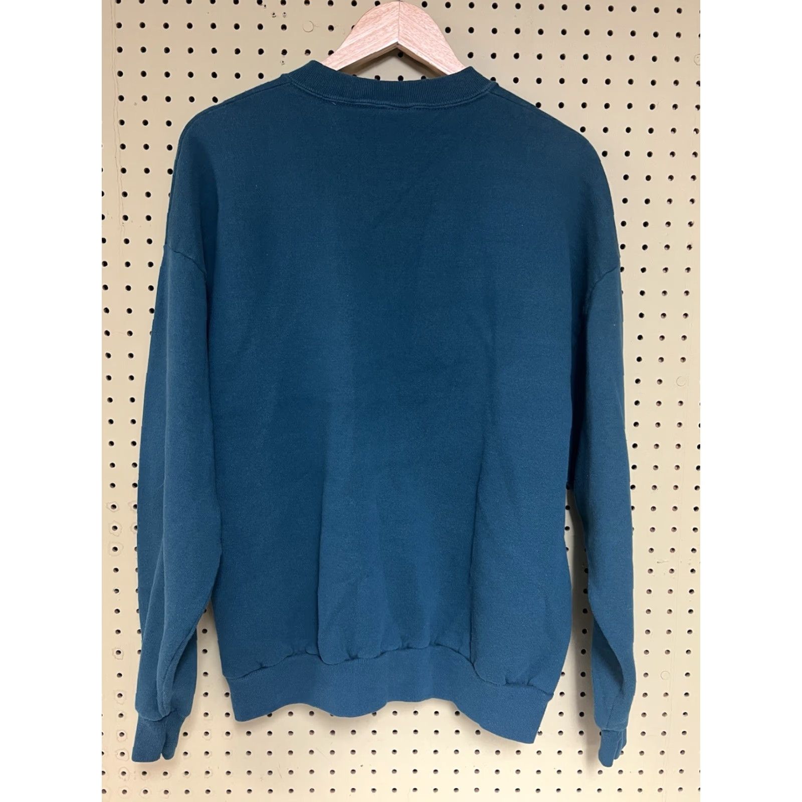 Jerzees VINTAGE Smith Valley Nevada Coyote Chase Running Race Green sweatshirt XL Unisex Adults Crew Neck Cotton Blend Jerzees Solid 80s 90s Mens Womens Size US XL / EU 56 / 4 - 2 Thumbnail